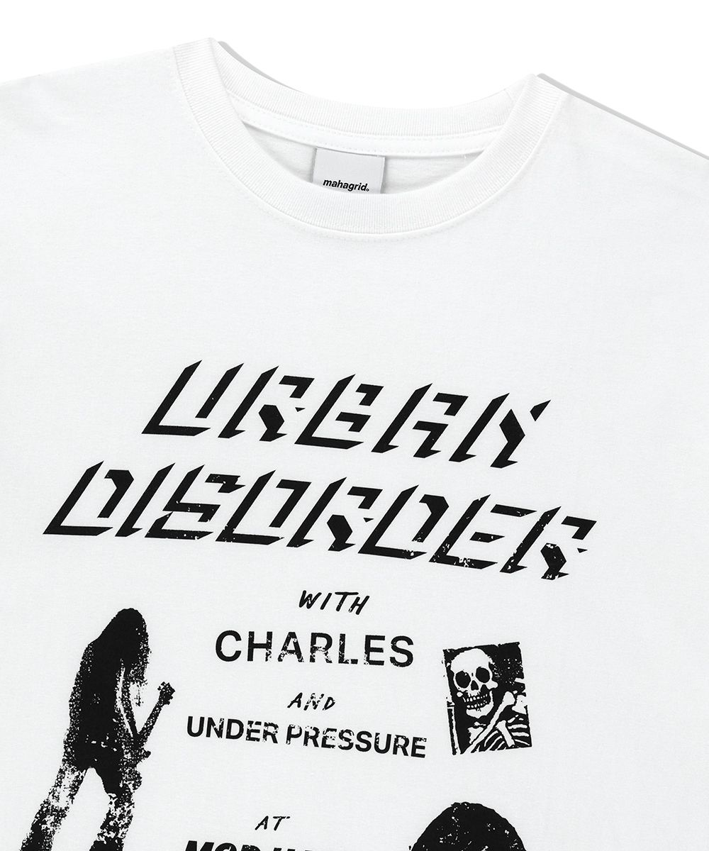 【mahagrid】25SS★ URBAN DISORDER TEE URBAN DISORDER TEE[LAVENDER] - MAHAGRID