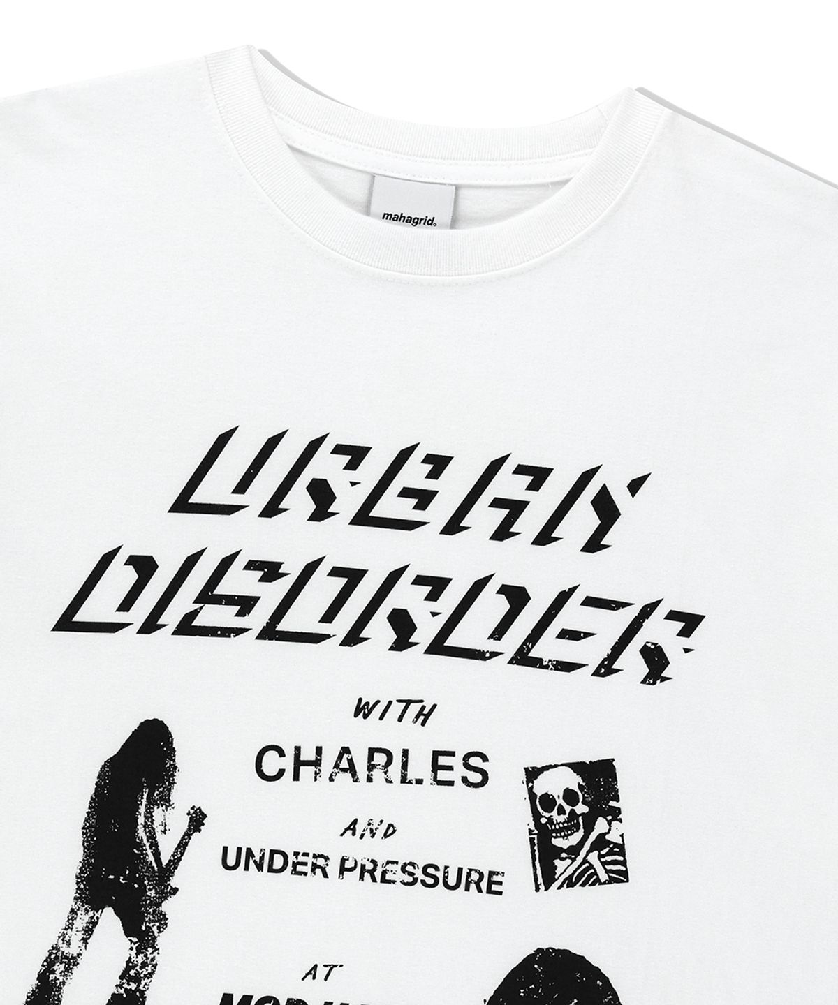 마하그리드(MAHAGRID) URBAN DISORDER TEE WHITE(MG2FMMT525A)