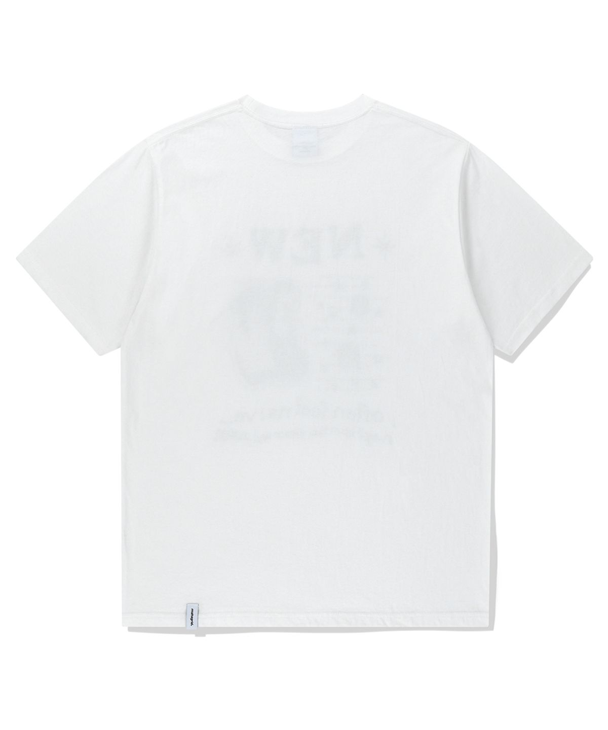 마하그리드(MAHAGRID) NEW ROCKSTAR TEE WHITE(MG2FMMT521A)