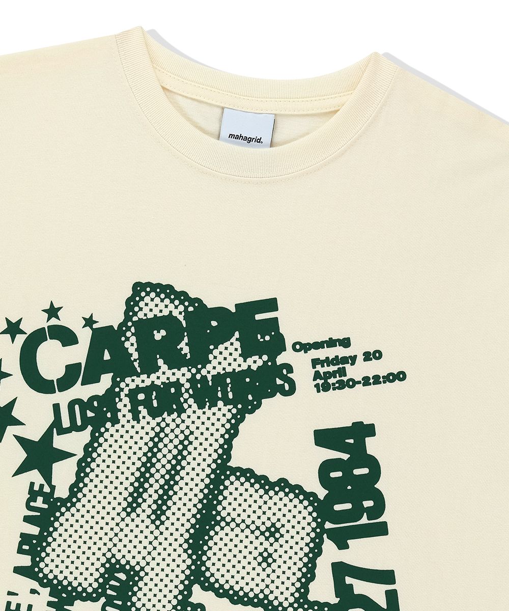 MUSINSA | MAHAGRID CARPE TEE CREAM(MG2FMMT528A)