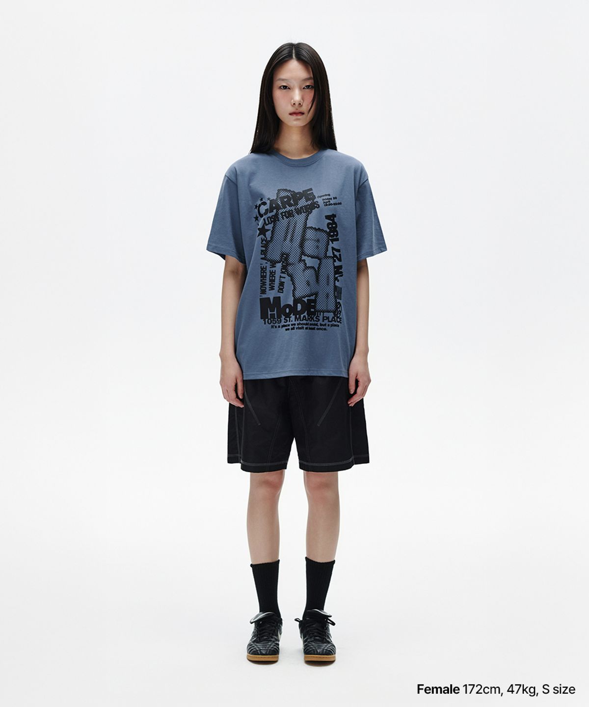 마하그리드(MAHAGRID) CARPE TEE BLUE(MG2FMMT528A)