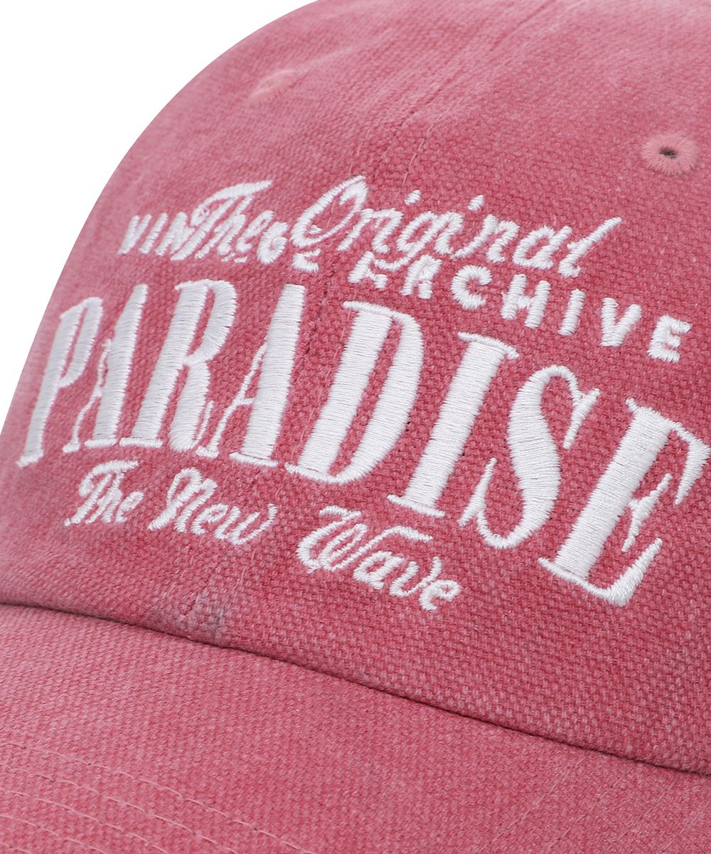 MUSINSA | MAHAGRID PARADISE CAP RED(MG2FSMAB31A)