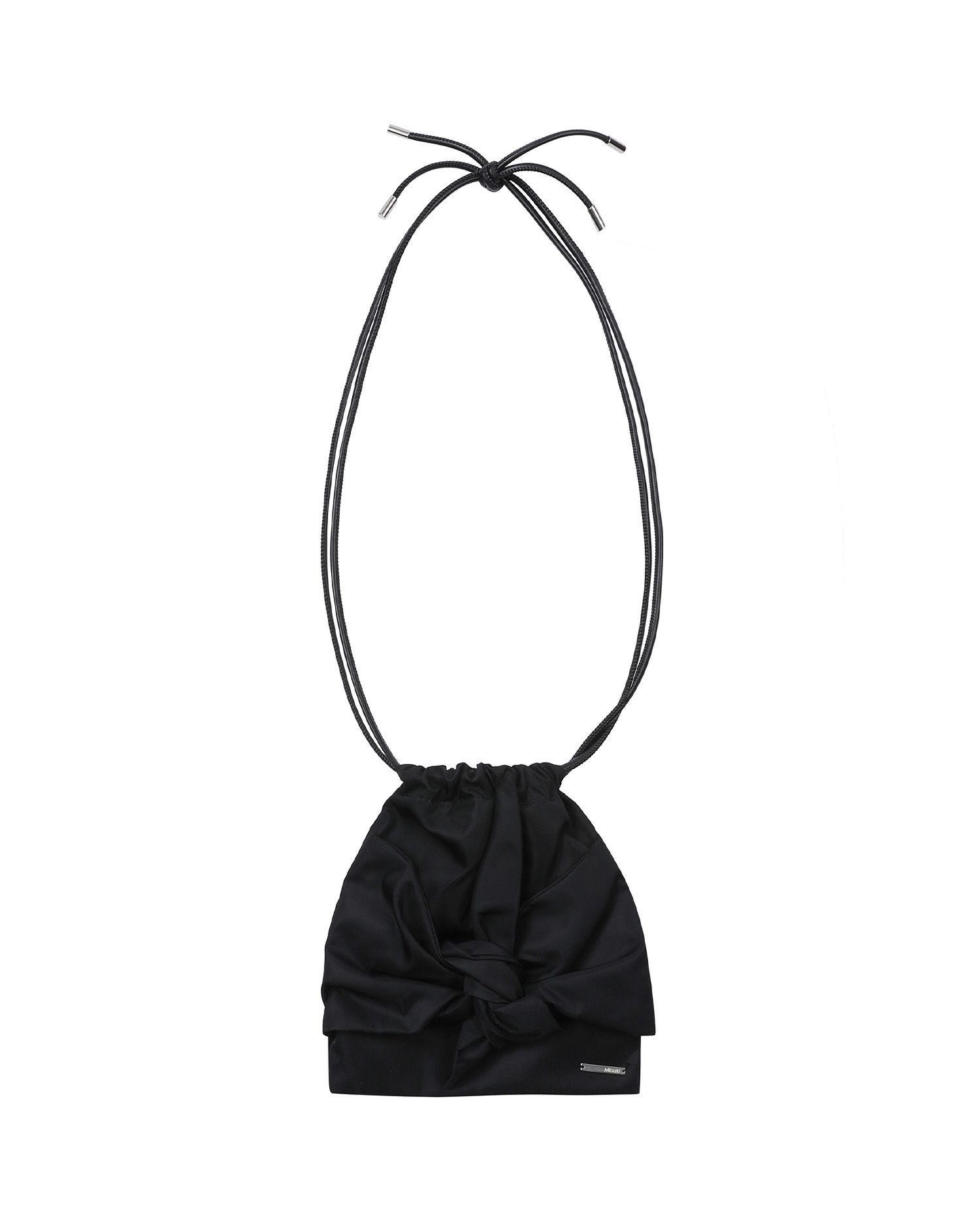◆MISEKI SEOUL◆ Tieup mini drawstring bag BLACK MSK252BG01B Tie-up mini drawstring bag BLACK - Miseki seoul | 60