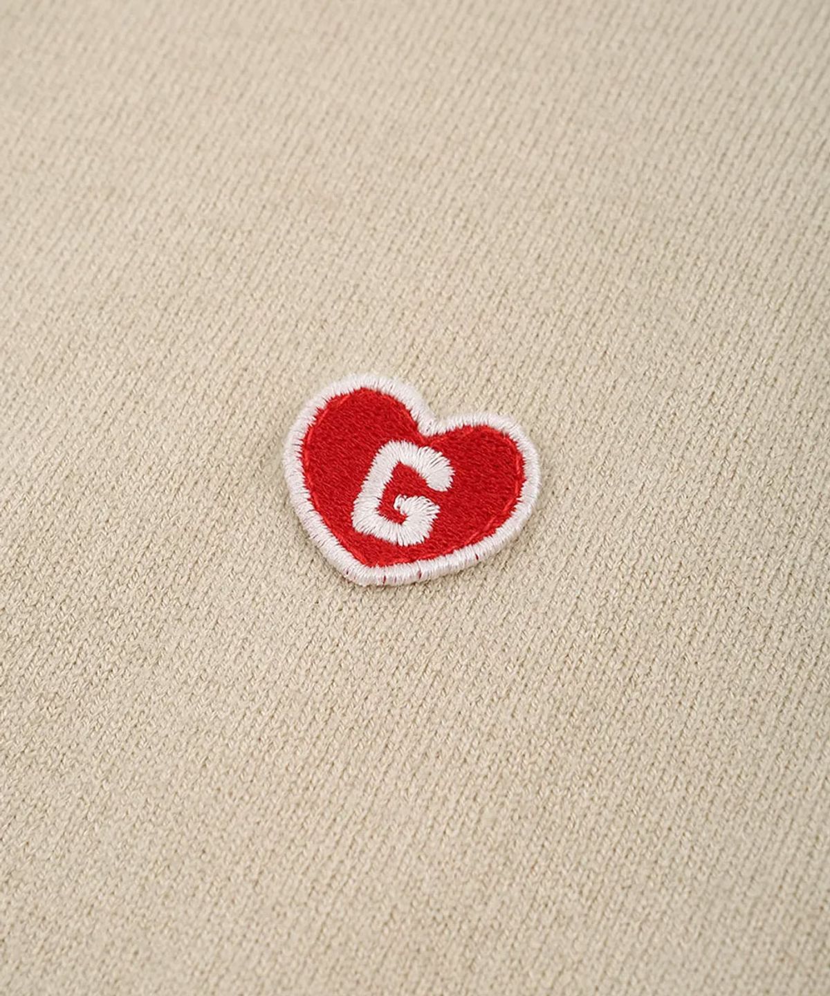 그레일즈(GRAILZ) [2PACK] SIGNATURE HEART CARDIGAN [BEIGE/BLACK]