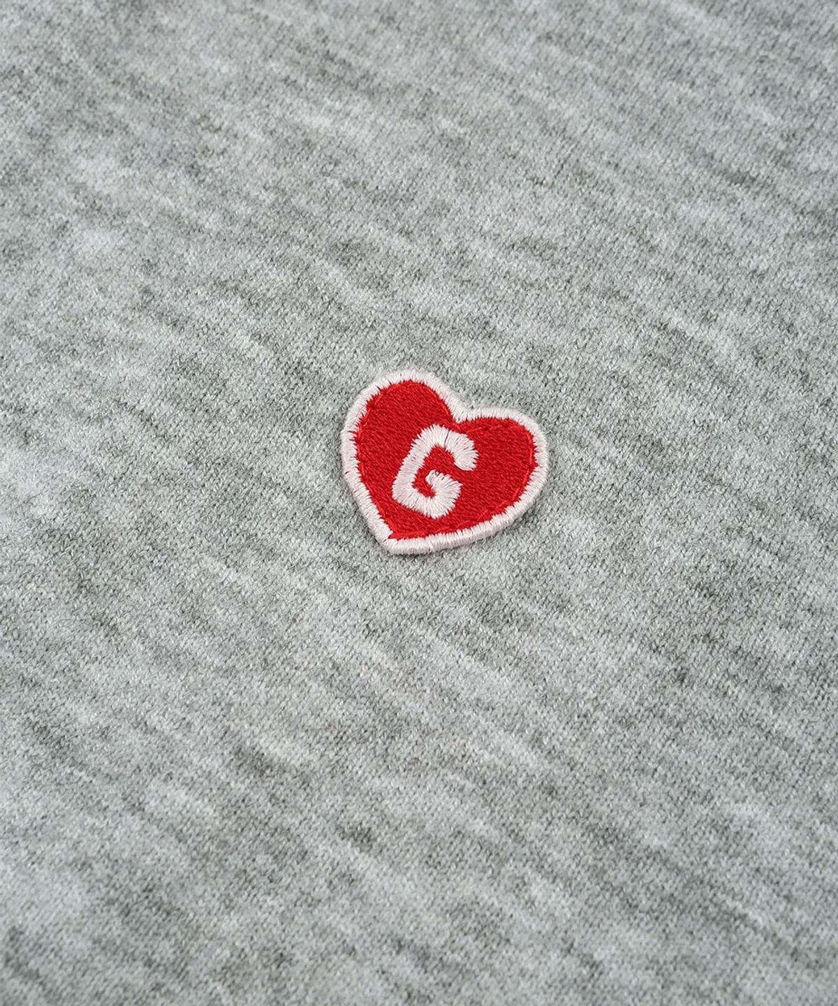 그레일즈(GRAILZ) [2PACK] SIGNATURE HEART CARDIGAN [BEIGE/MELANGE GREY]