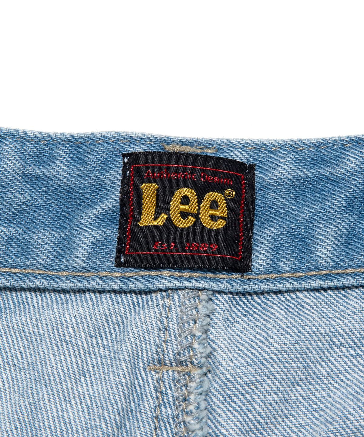 리(LEE) 우먼 카고 데님 쇼츠 인디고 미듐
