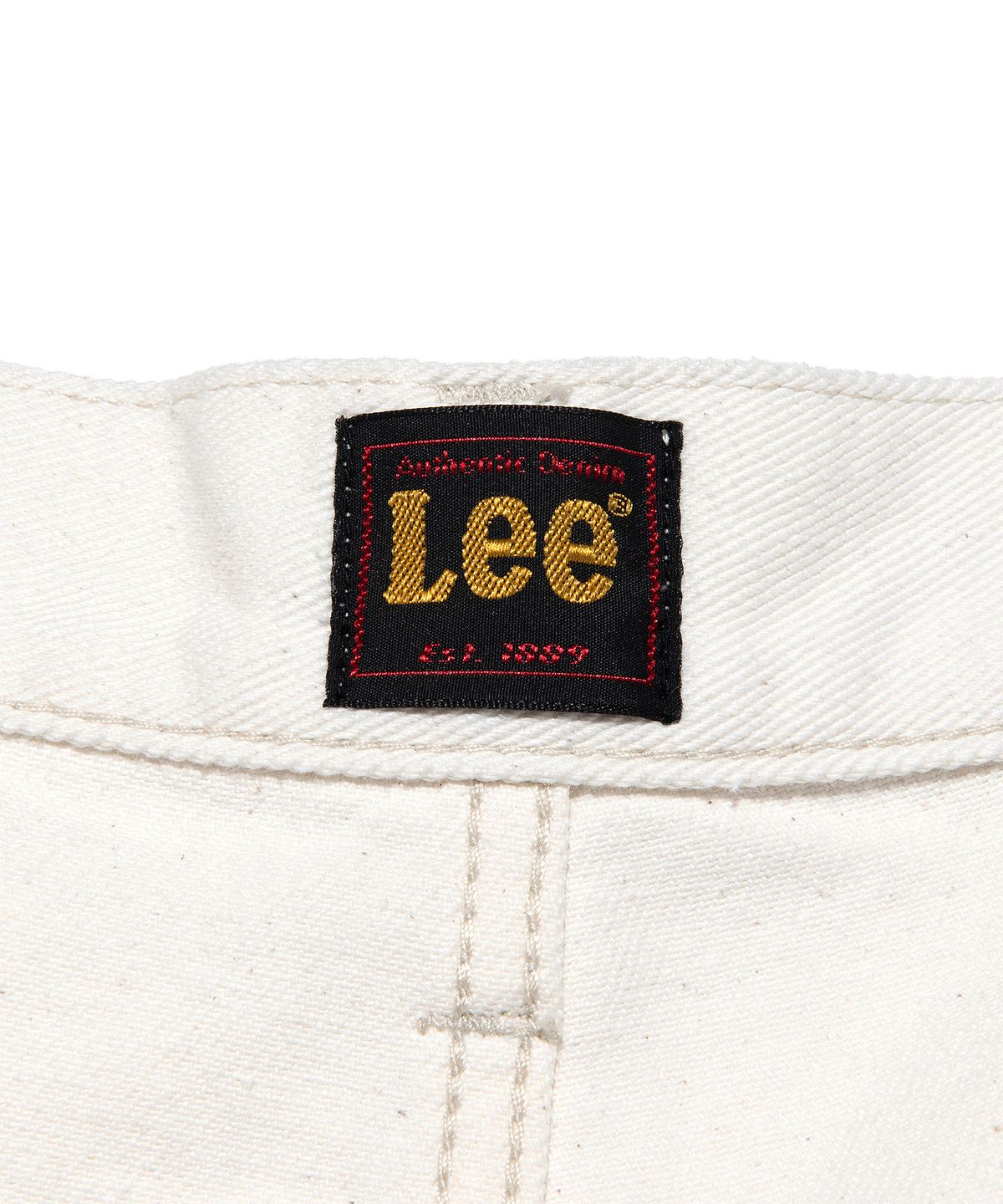 리(LEE) 버뮤다 데님 쇼츠 에크루