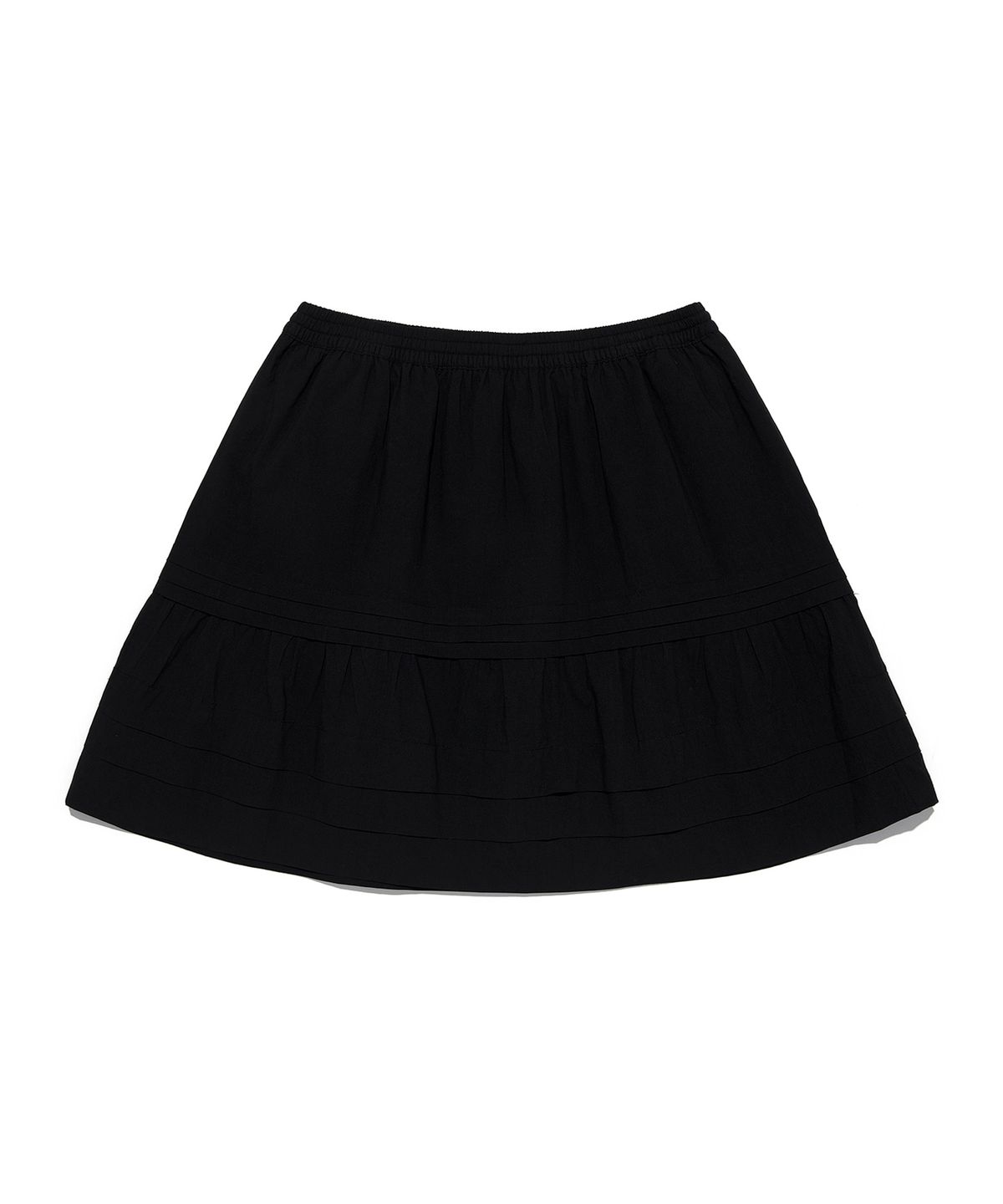 리(LEE) 우먼 프릴 미니 스커트 블랙