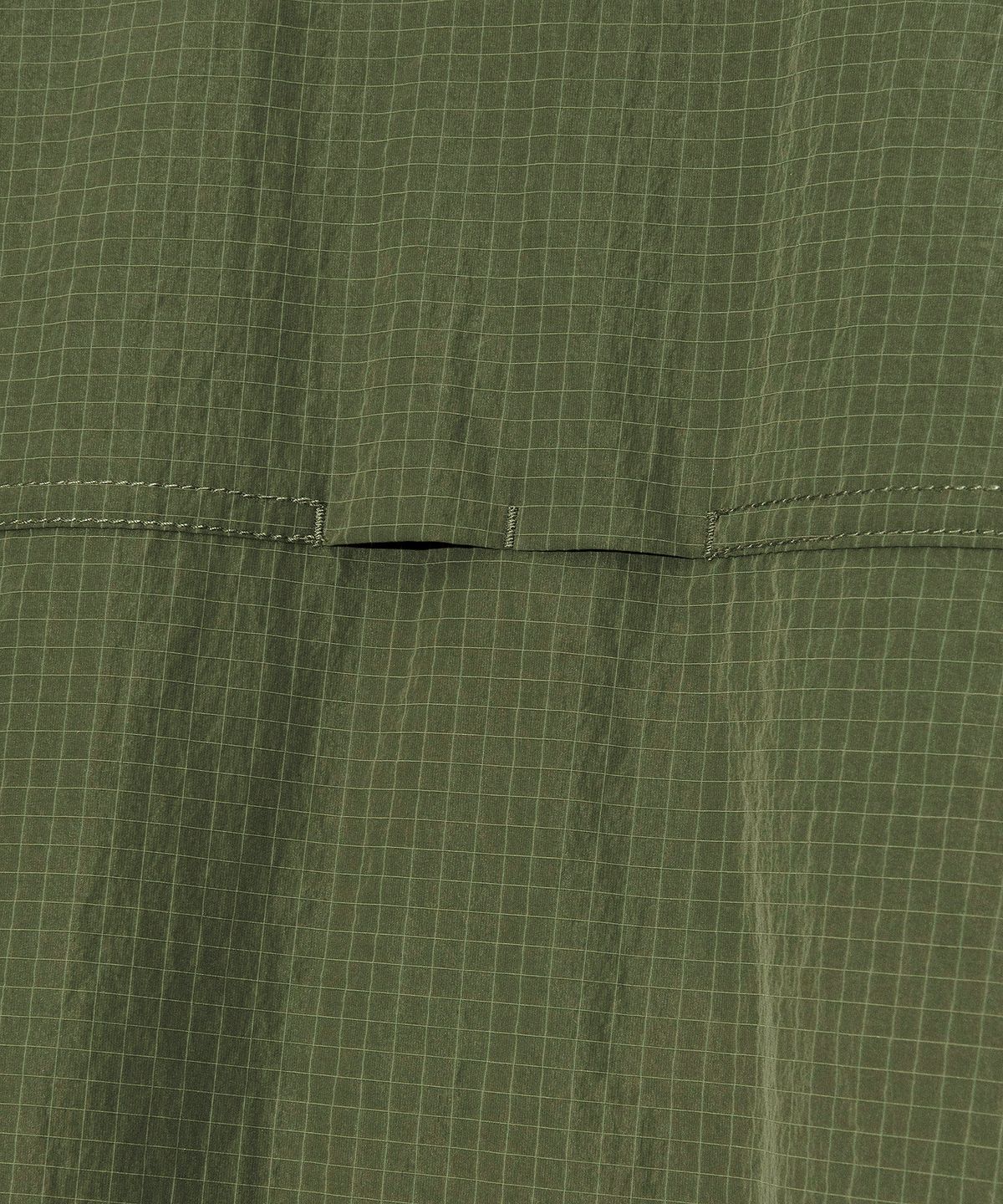리(LEE) 투포켓 나일론 반팔 셔츠 카키