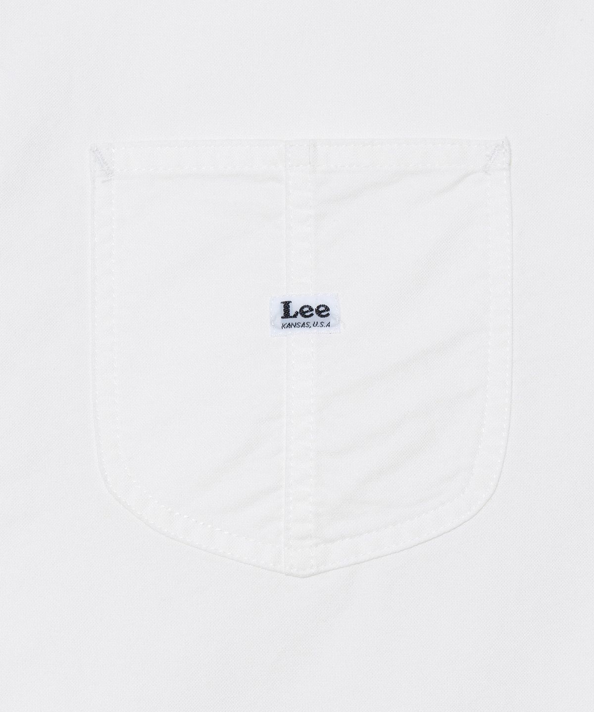 리(LEE) 로코 포켓 옥스포드 반팔 셔츠 화이트