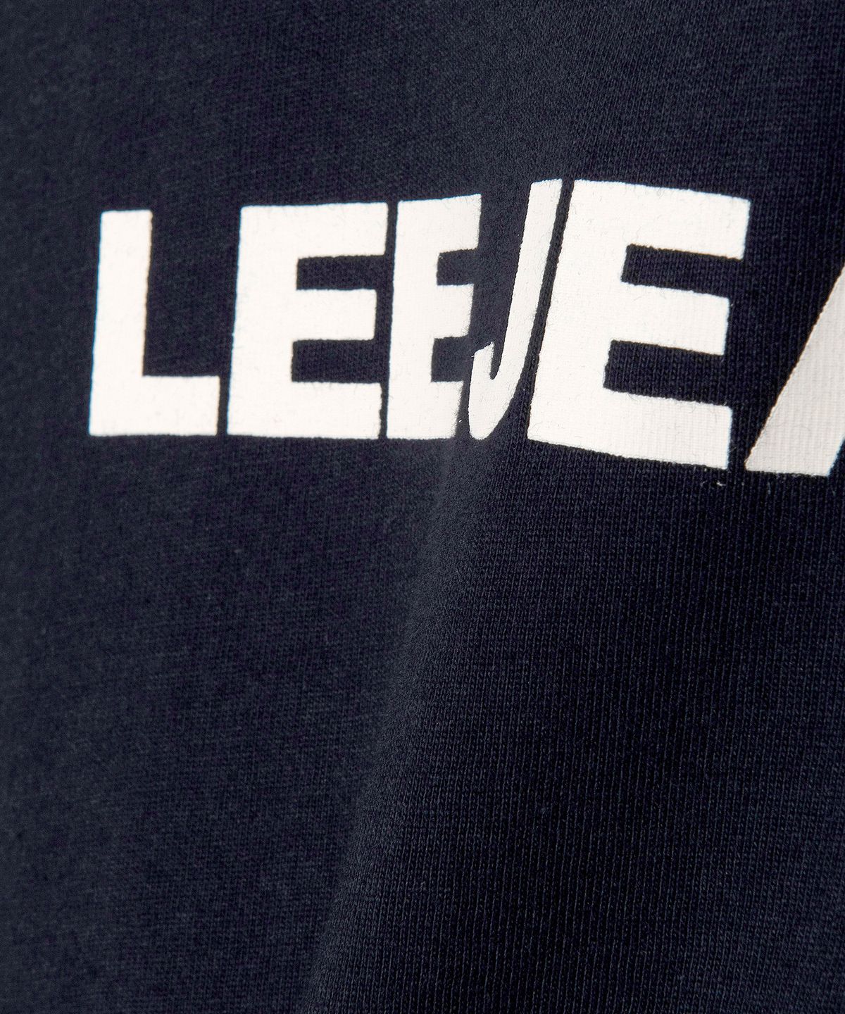 리(LEE) 우먼 리진스 링거 티셔츠 네이비