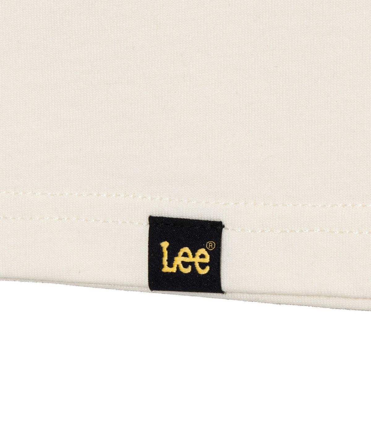 리(LEE) 리 던가리스 링거 티셔츠 아이보리
