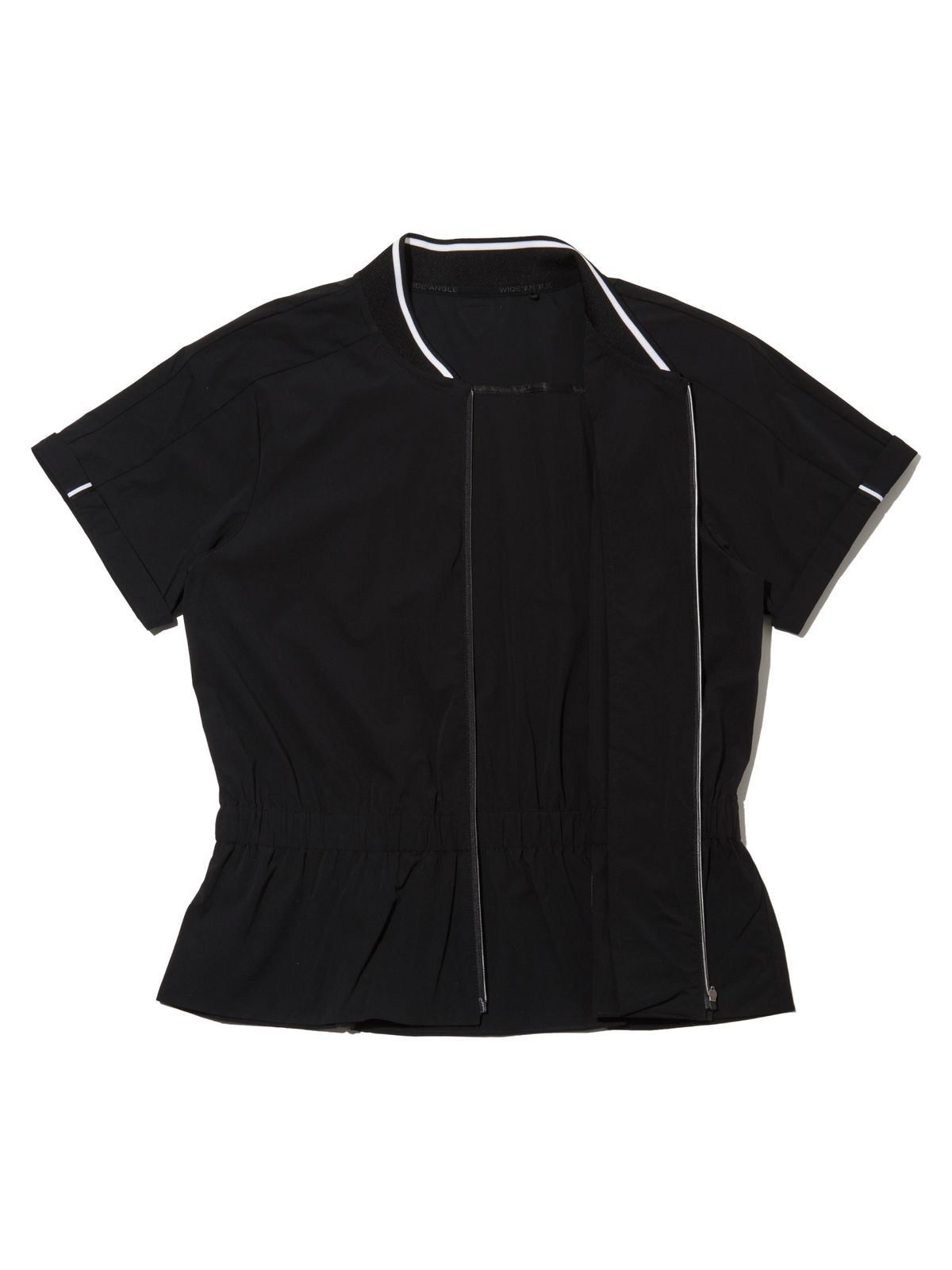 와이드앵글(WIDEANGLE) TO 미들기장 반팔 자켓 L_Black
