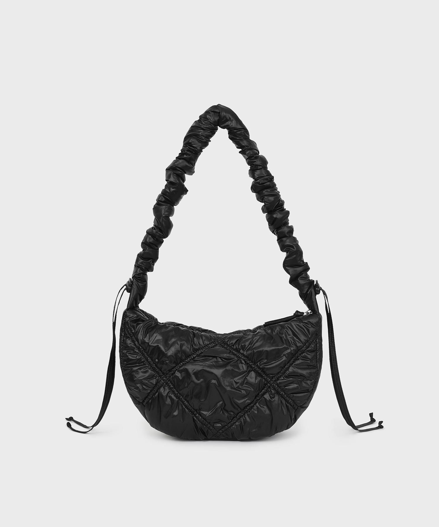 ●Fallett● Clasp shoulder bag black FA2401BG09BK MUSINSA | FALLETT Quilted shoulder bag black