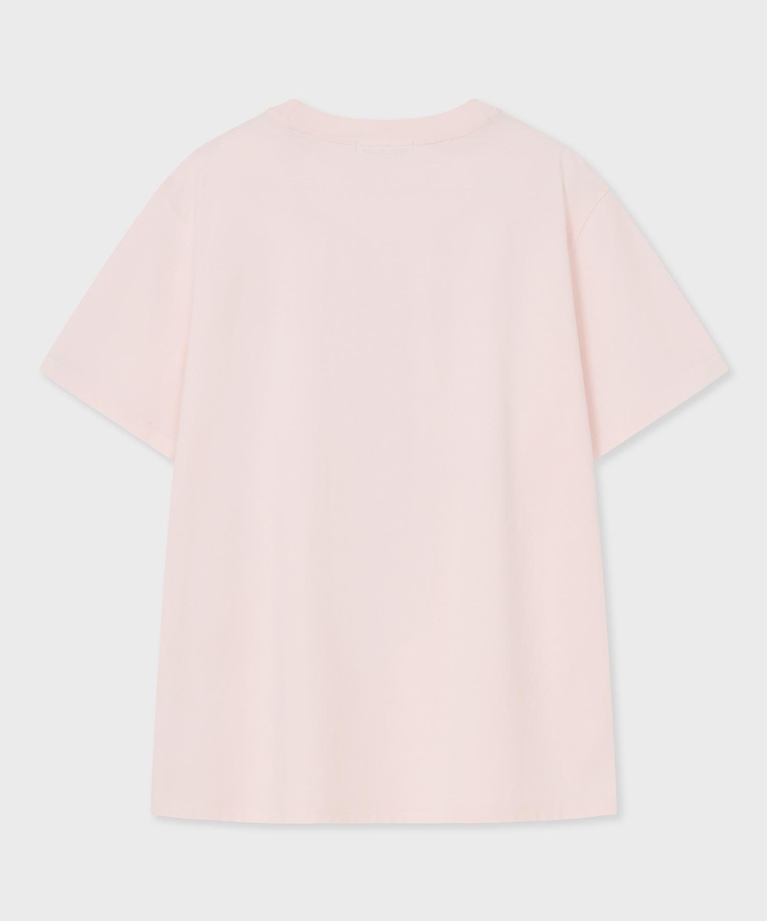 MUSINSA | FALLETT Cherry Print Overfit Short Sleeve T-shirt