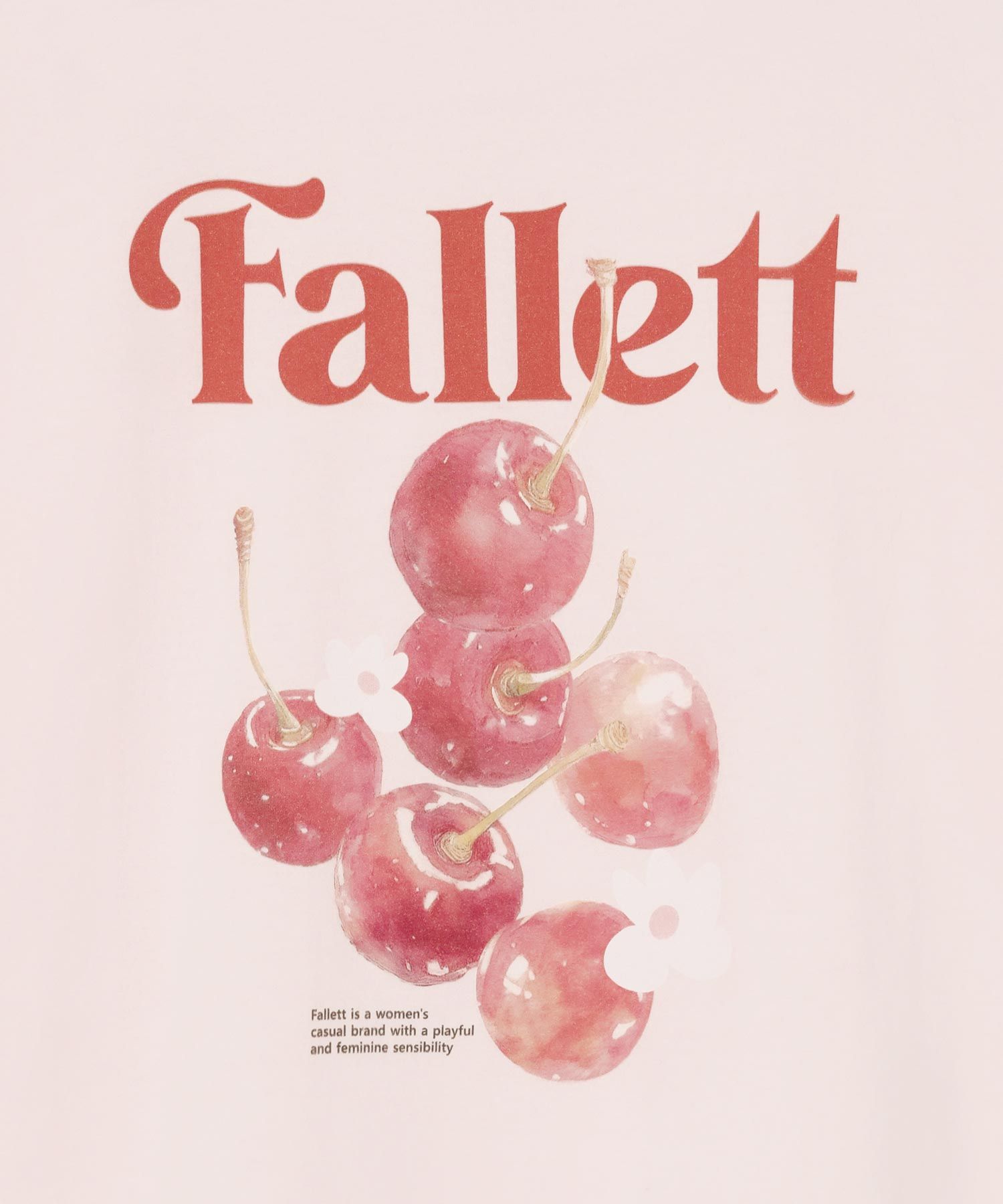 Tシャツ・カットソー FALLETT Cherry Print Overfit Short Sleeve T-shirt 5SH098 MUSINSA | FALLETT Cherry Print Overfit Short Sleeve T-shirt