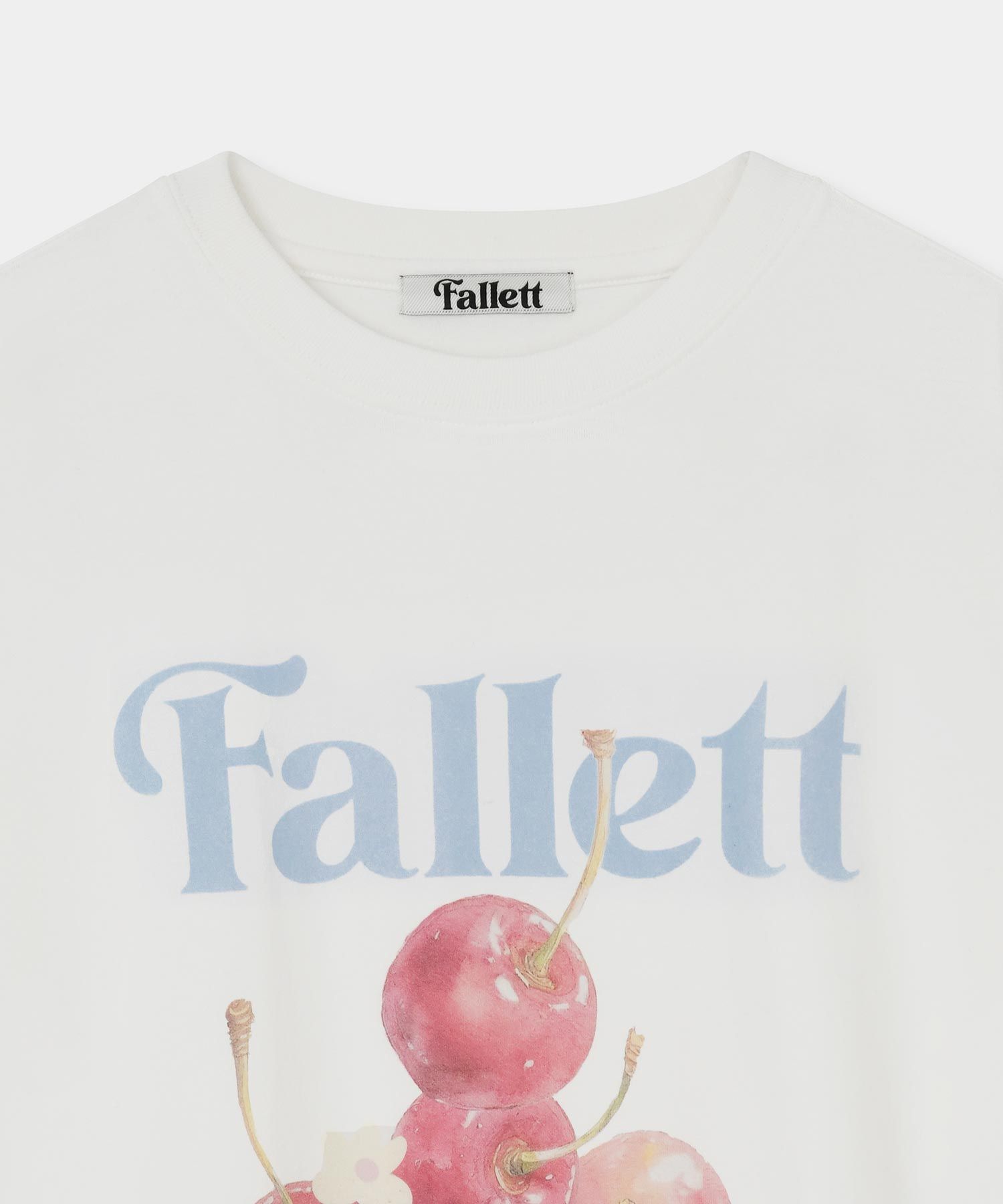 MUSINSA公式 | FALLETT Cherry Print Overfit Short Sleeve T