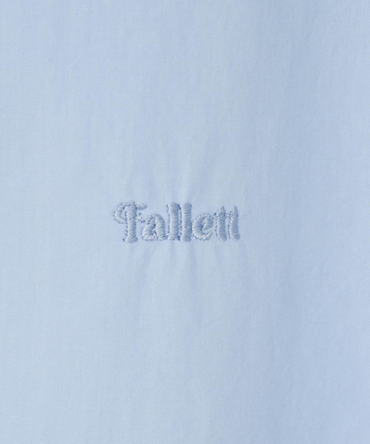 팔렛(FALLETT) 베이직 반팔 셔츠 블루