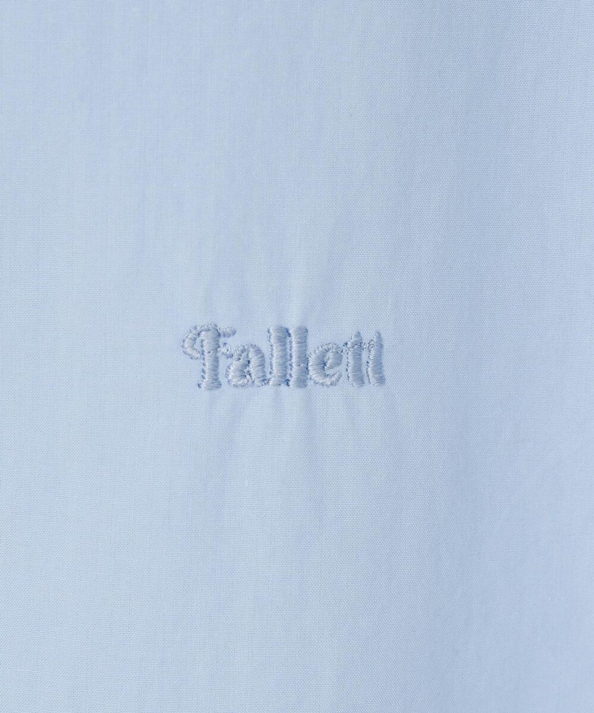 팔렛(FALLETT) 베이직 반팔 셔츠 블루