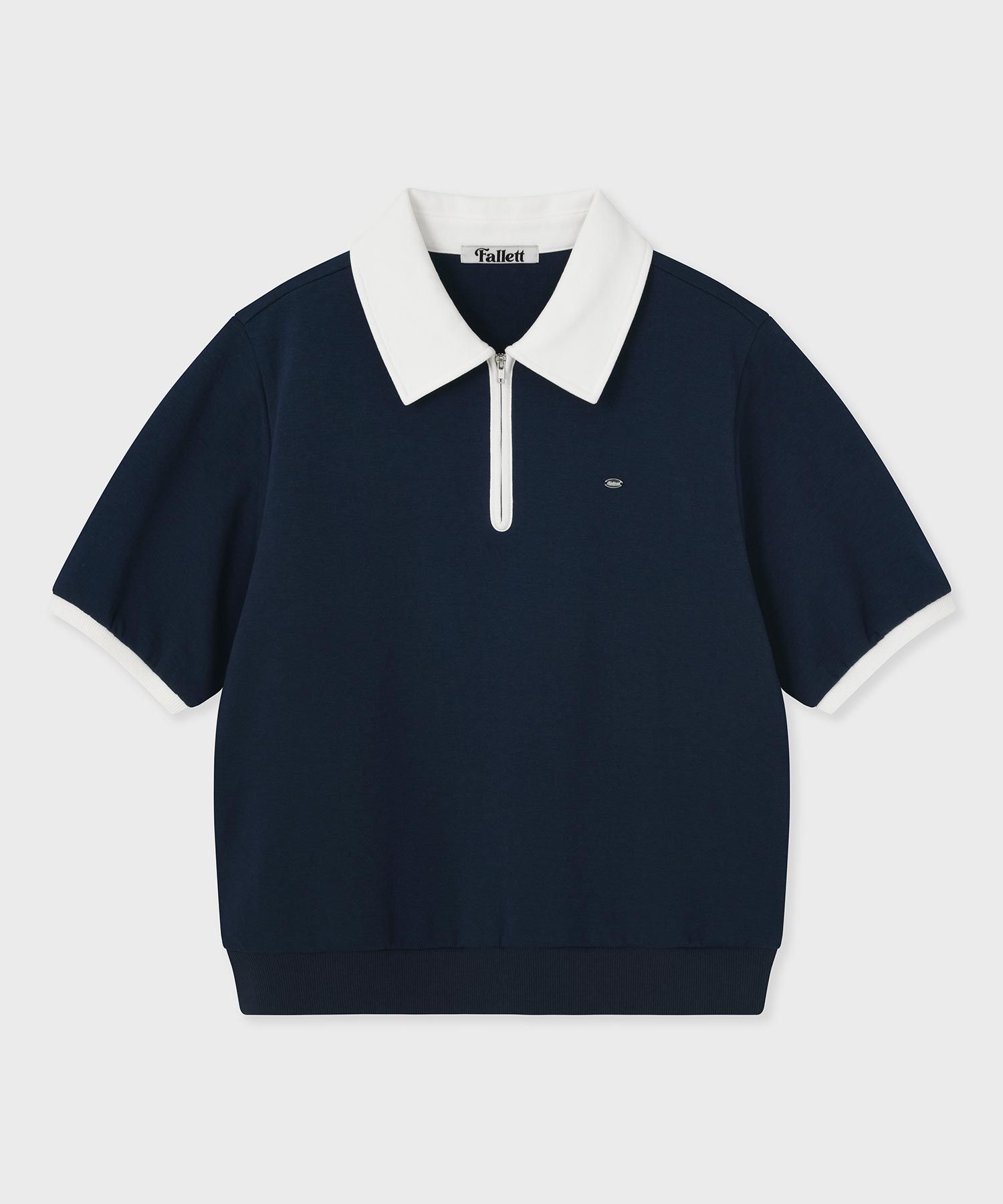 Tシャツ・カットソー FALLETT Kara short sleeve t-shirt 5SH089 MUSINSA公式 | FALLETT Kara short sleeve t-shirt navy