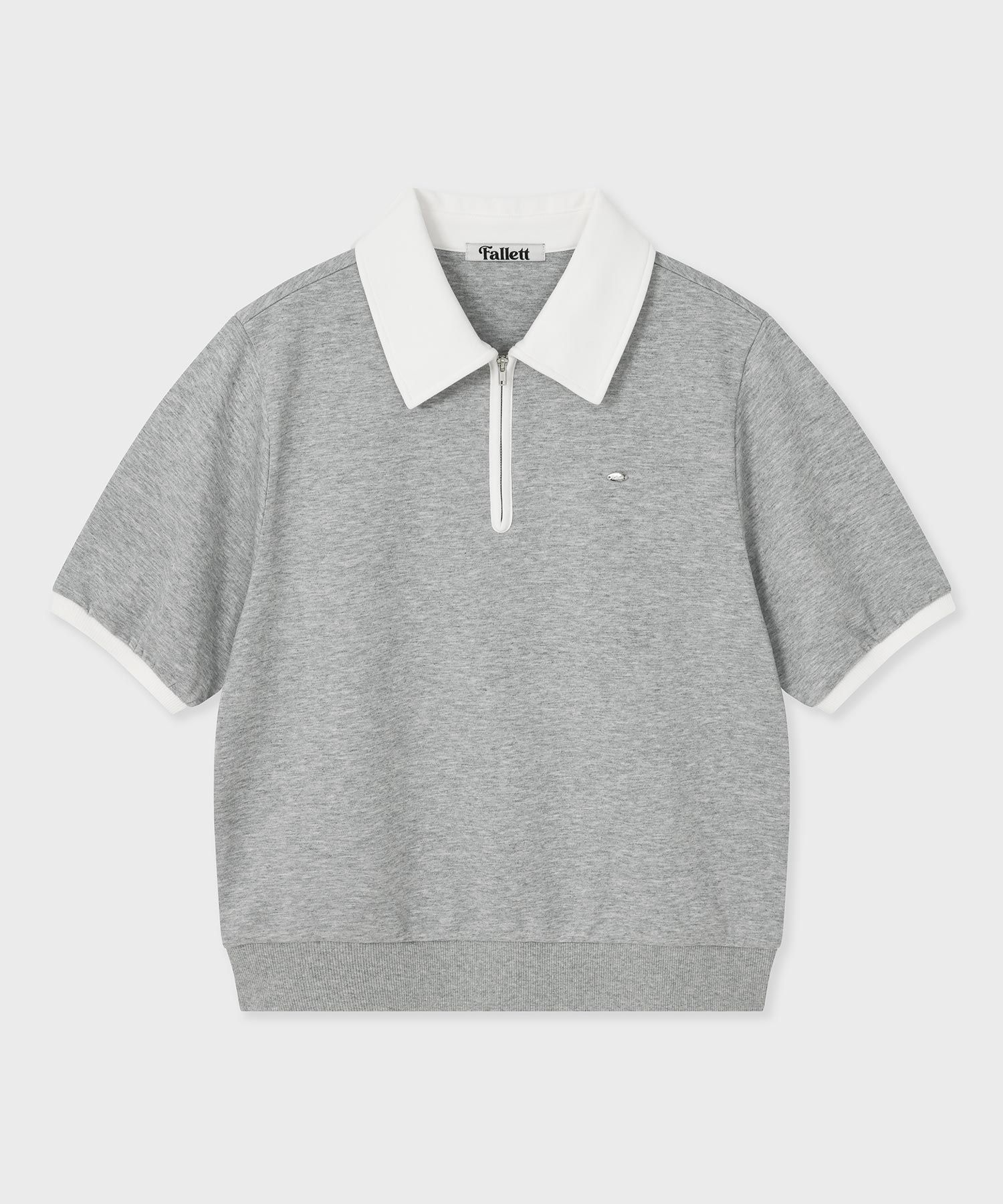 Tシャツ・カットソー FALLETT Kara short sleeve t-shirt 5SH089 MUSINSA公式 | FALLETT Kara short sleeve t-shirt gray
