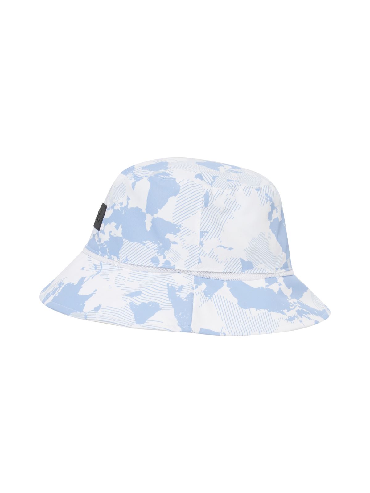 와이드앵글(WIDEANGLE) CO 올오버 프린트 와이드 햇_White
