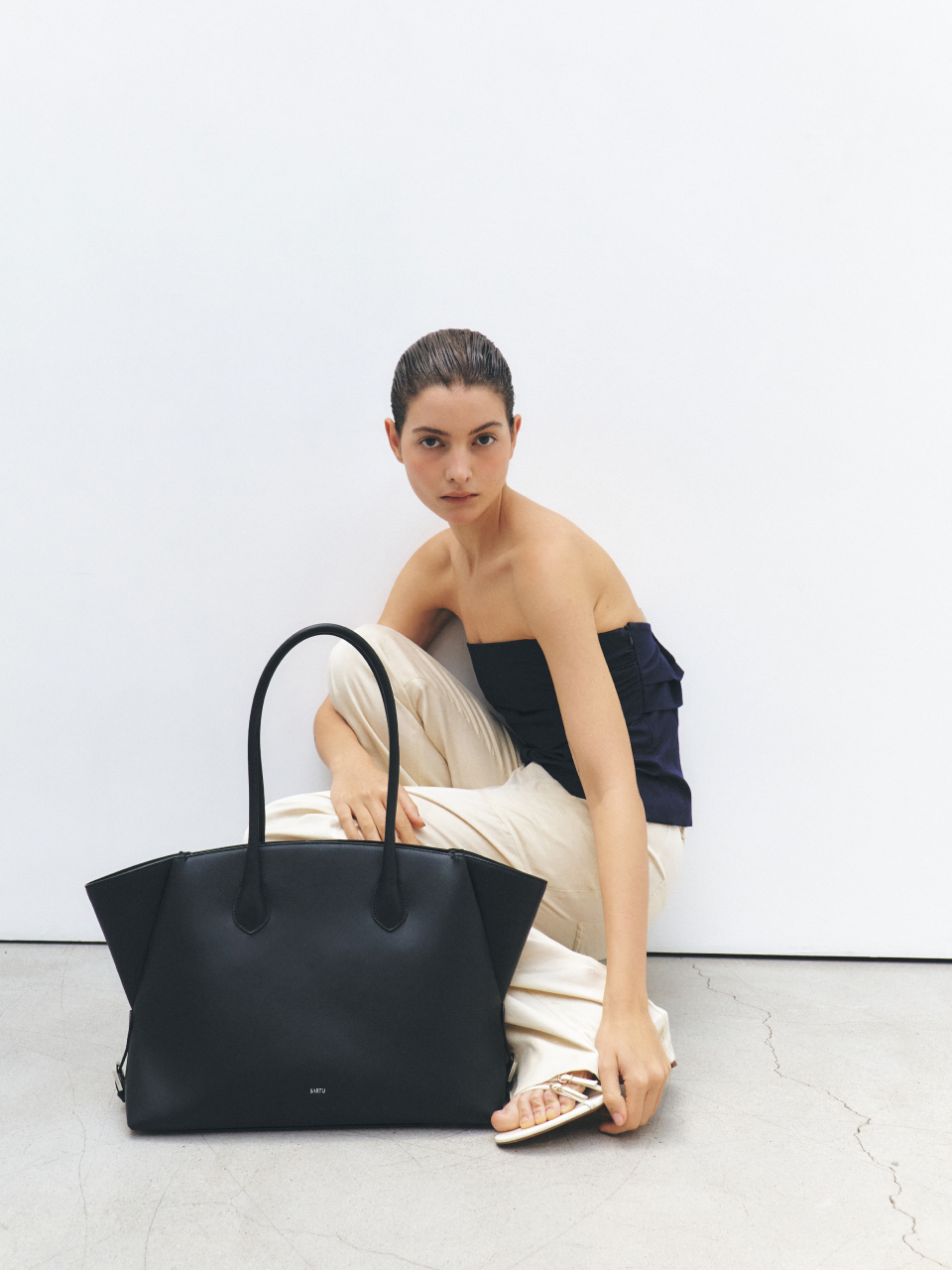 【SARTU】★TYE SHOULDER BAG☆2色☆韓国人気 SARTU TYE SHOULDER BAG 韓国人気 ハンドバッグ - メルカリ