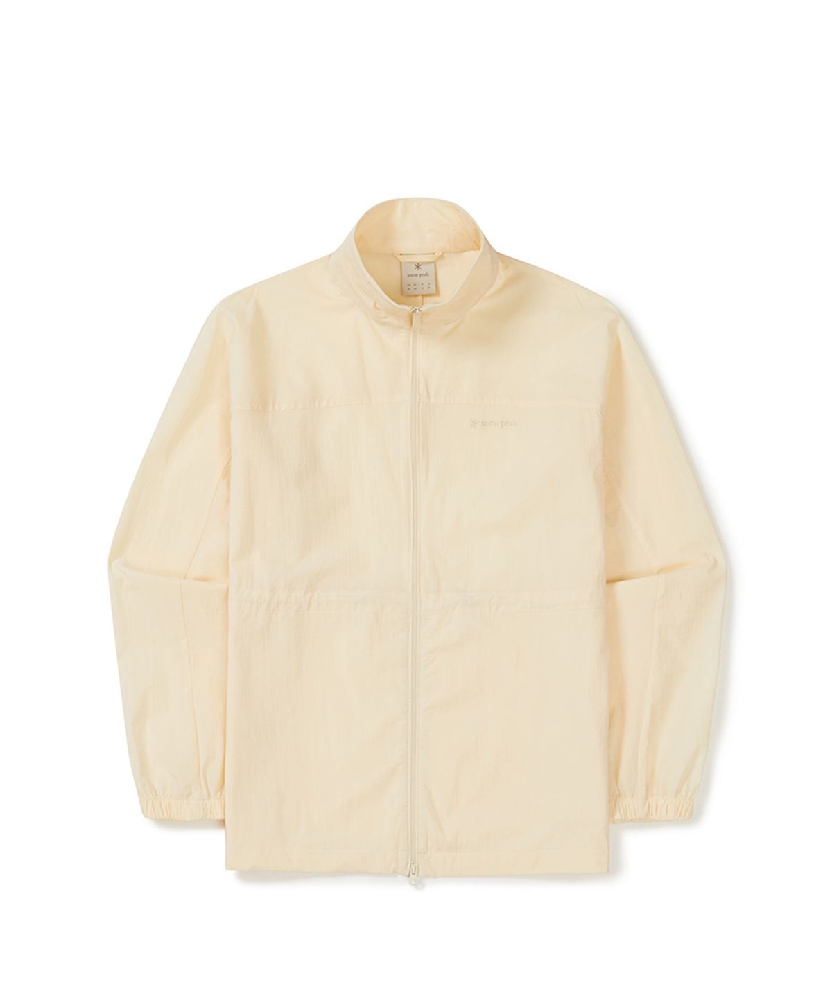 스노우피크 어패럴(SNOWPEAK APPAREL) 에어닷 여성 후드 탈부착 바람막이 (S25MWTWB35) Pastel Yellow
