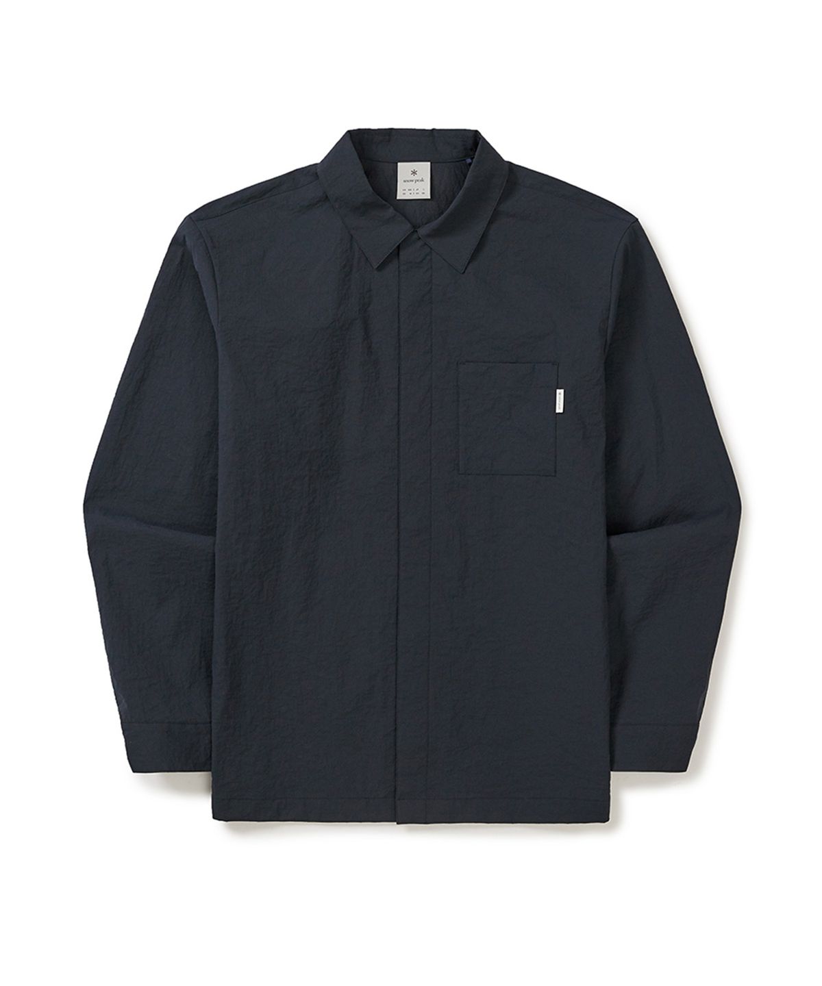 스노우피크 어패럴(SNOWPEAK APPAREL) 미닛 긴팔 셔츠 (S25MMFSH72) Dark Navy