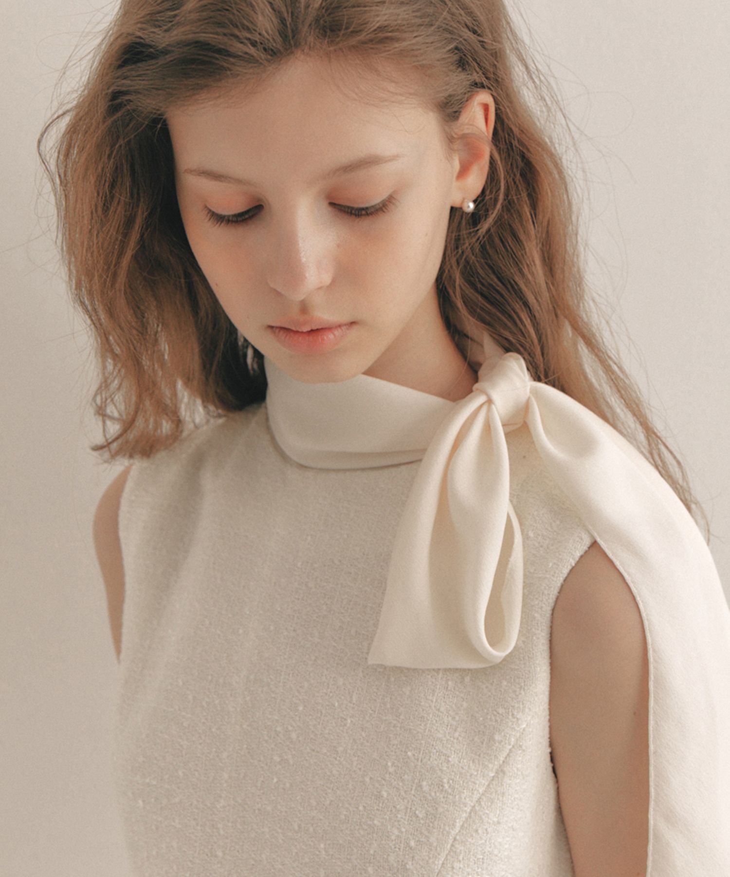ワンピース FLOWOOM Scarf Bustier Dress(2color) MUSINSA | FLOWOOM Scarf bustier dress