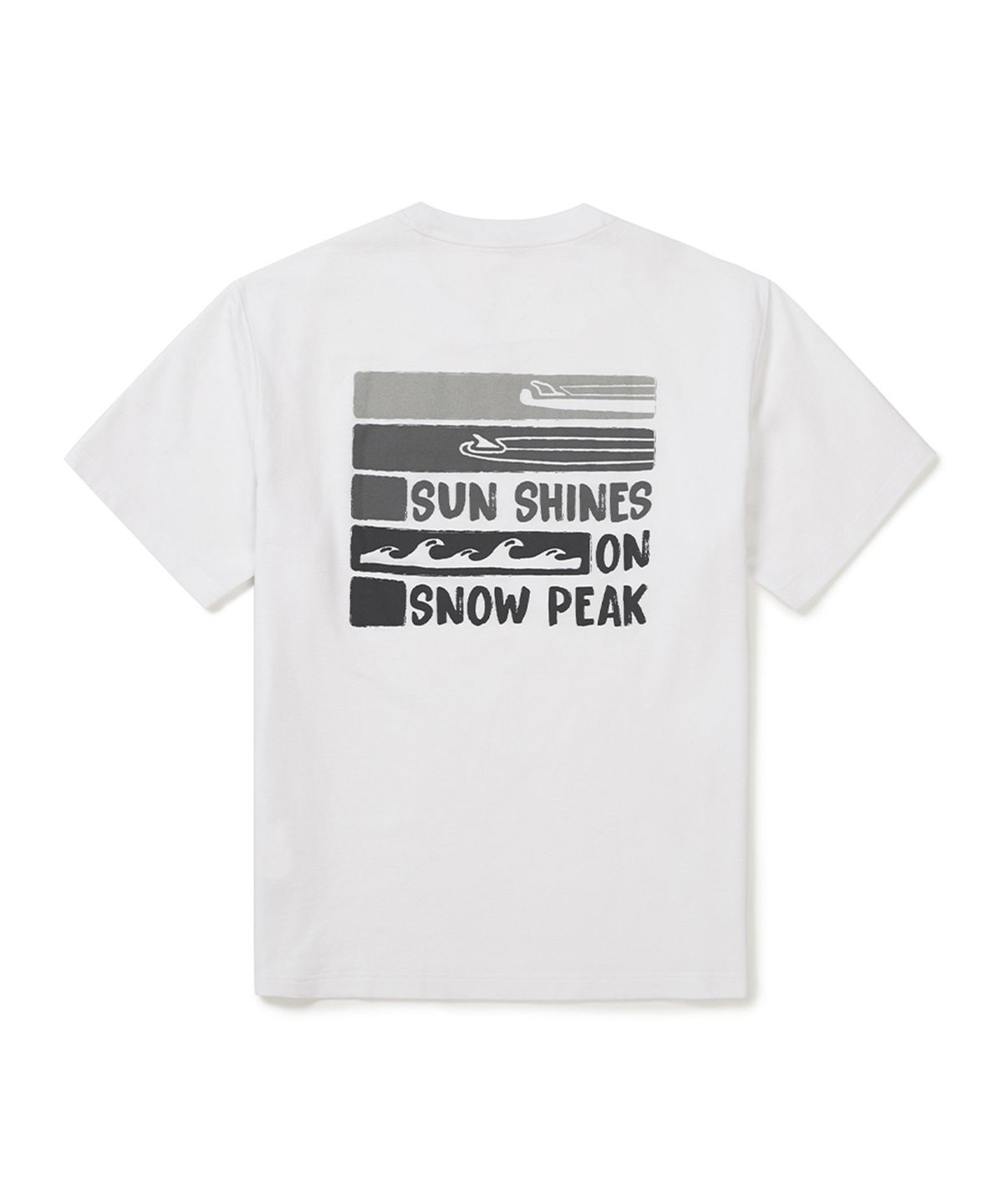 스노우피크 어패럴(SNOWPEAK APPAREL) 소로나 썸머 반팔 티셔츠 (S25MMFTS10) White