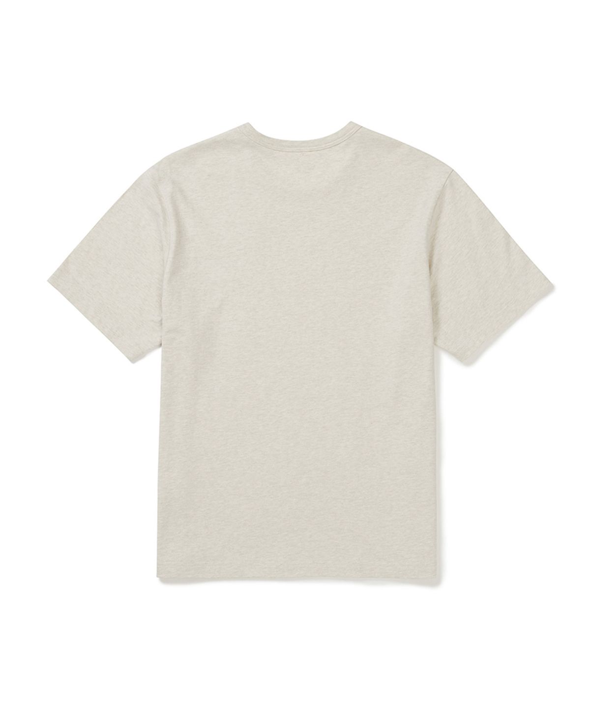 스노우피크 어패럴(SNOWPEAK APPAREL) 멜란지 반팔 티셔츠 (S25MUFTS50) Oatmeal