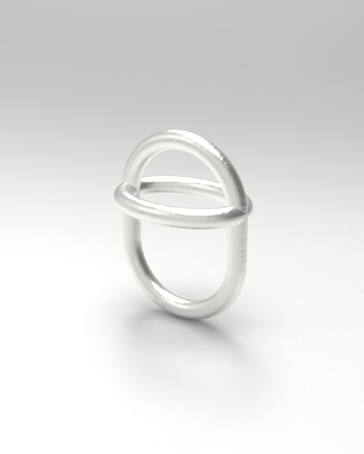 르네오브제(RENEOBJET) VEL CROSS INTERLOCKING RING