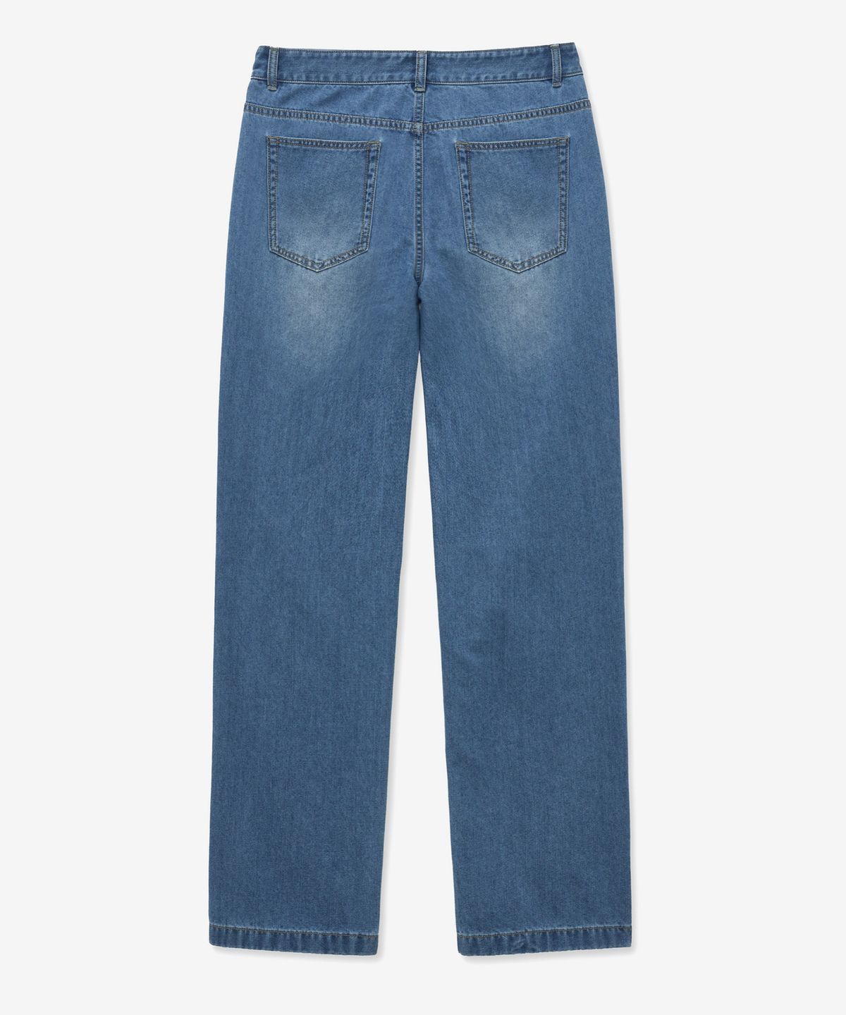 티엔지티(TNGT) Lot.872s Semi-Wide Summer Denim Pants (Washed Blue) TNPA5E201B3