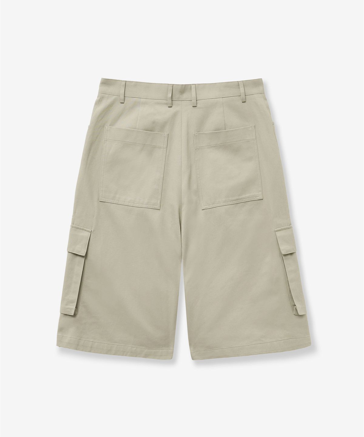 티엔지티(TNGT) Cotton Cargo Bermuda Pants (Beige) TNPA5E202I2
