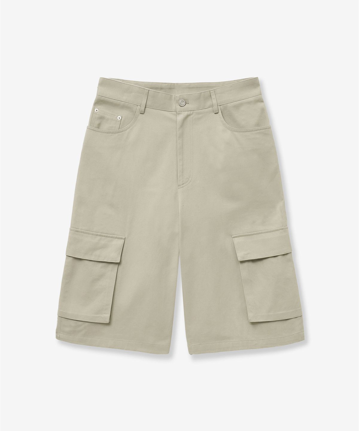 티엔지티(TNGT) Cotton Cargo Bermuda Pants (Beige) TNPA5E202I2