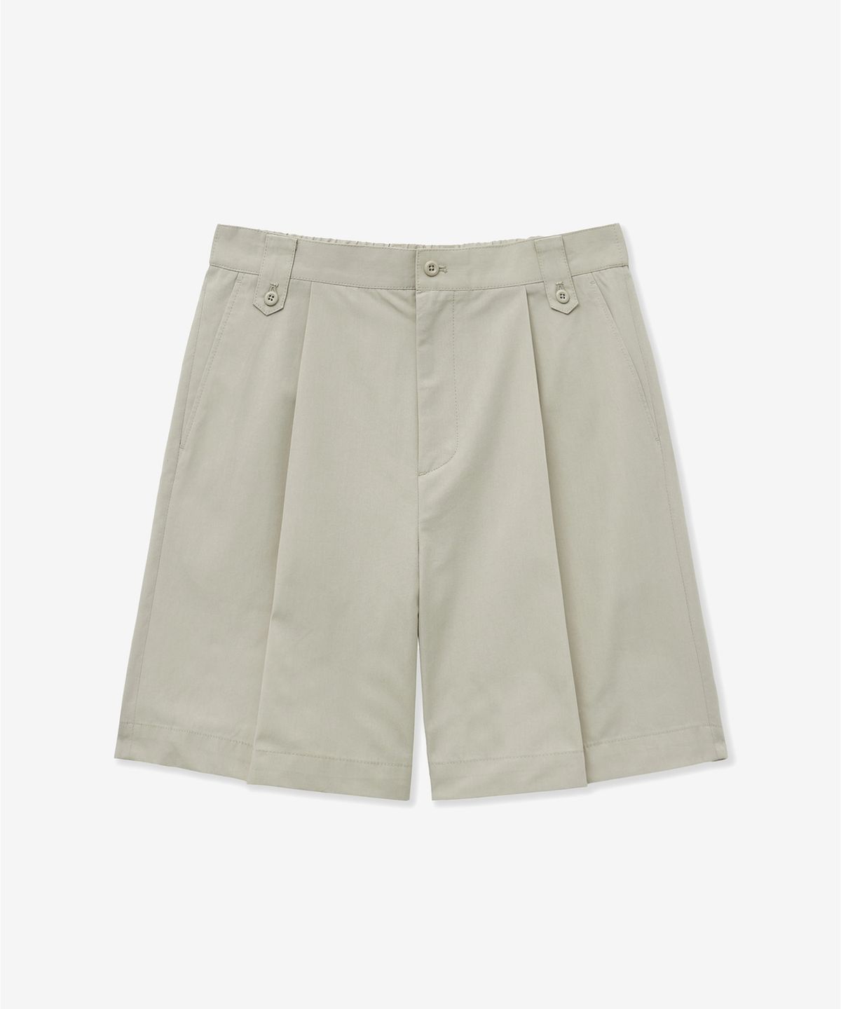티엔지티(TNGT) Cotton Banding Shorts (Ivory) TNPA5E203IV