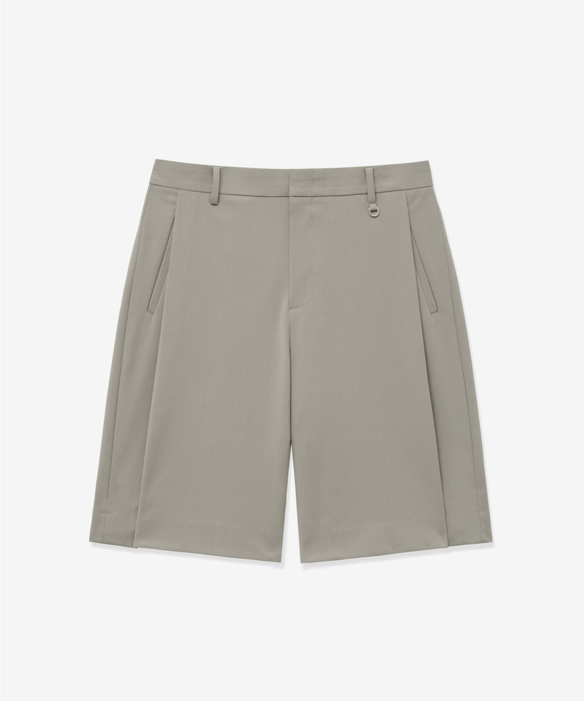 티엔지티(TNGT) Belted Wide Shorts (Light Beige) TNPA5E207I2