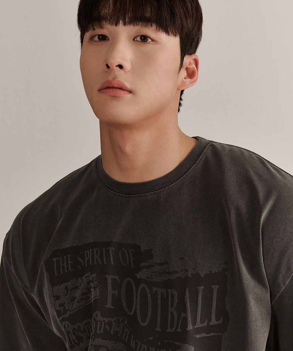 【oan】More NOTHING Pigment Short Sleeve T-Shirt Designer fashion, Seoul-fully created | W Concept