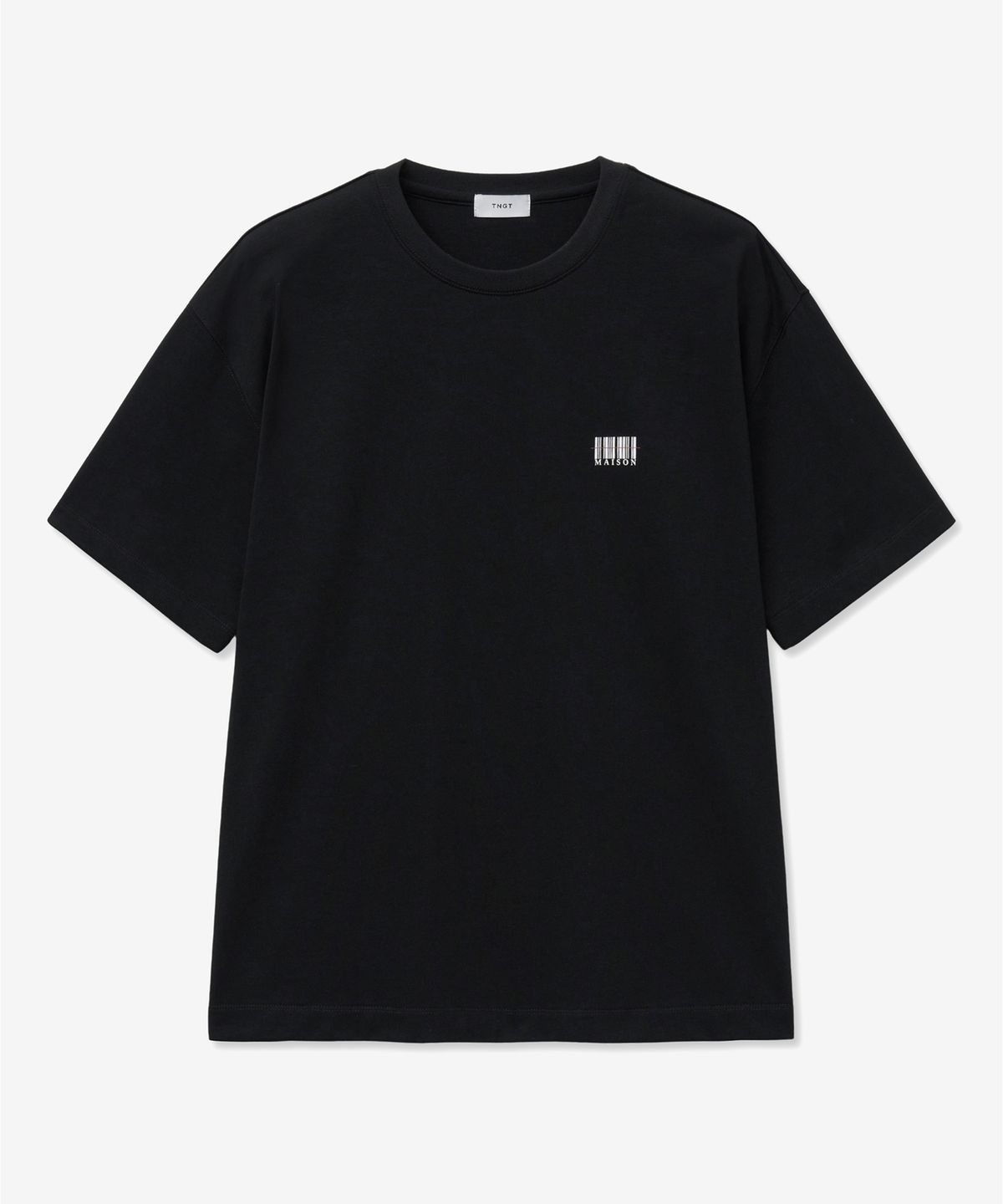 티엔지티(TNGT) Barcode Logo T-Shirt (Black) TNTS5E204BK