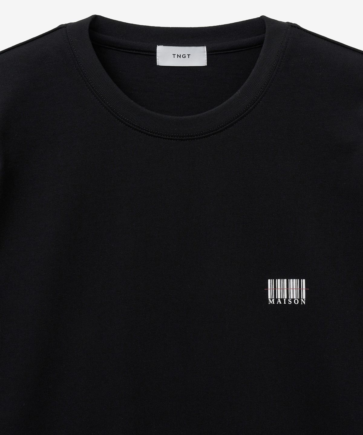 티엔지티(TNGT) Barcode Logo T-Shirt (Black) TNTS5E204BK