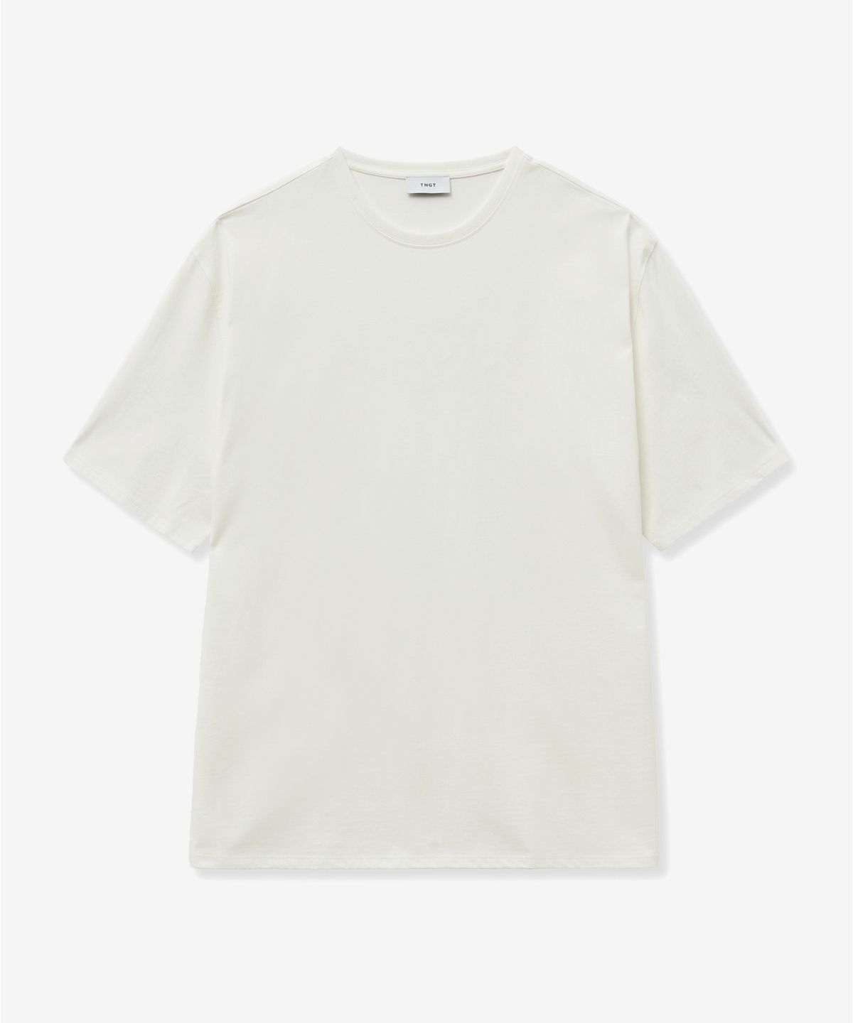 티엔지티(TNGT) Essential Round Neck T-Shirt (Light Beige) TNTS5E206I2
