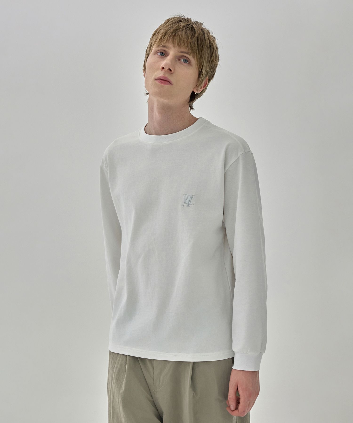 [WOOALONG]★25SS★韓国人気★OG Semi-Loose Long T-shirt MUSINSA | WOOALONG OG Semi-Loose Long T-shirt - WHITE