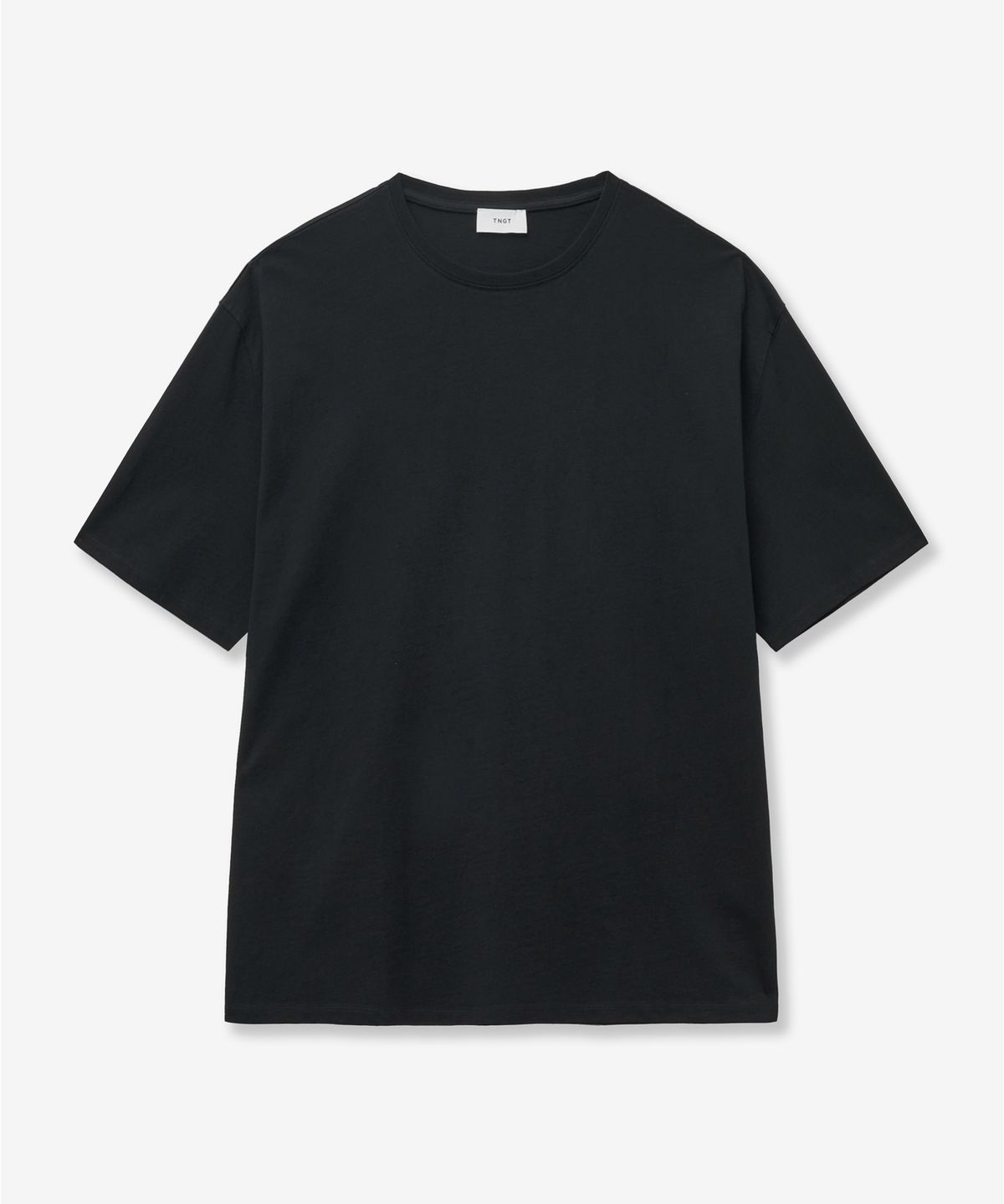 티엔지티(TNGT) Essential Round Neck T-Shirt (Black) TNTS5E206BK
