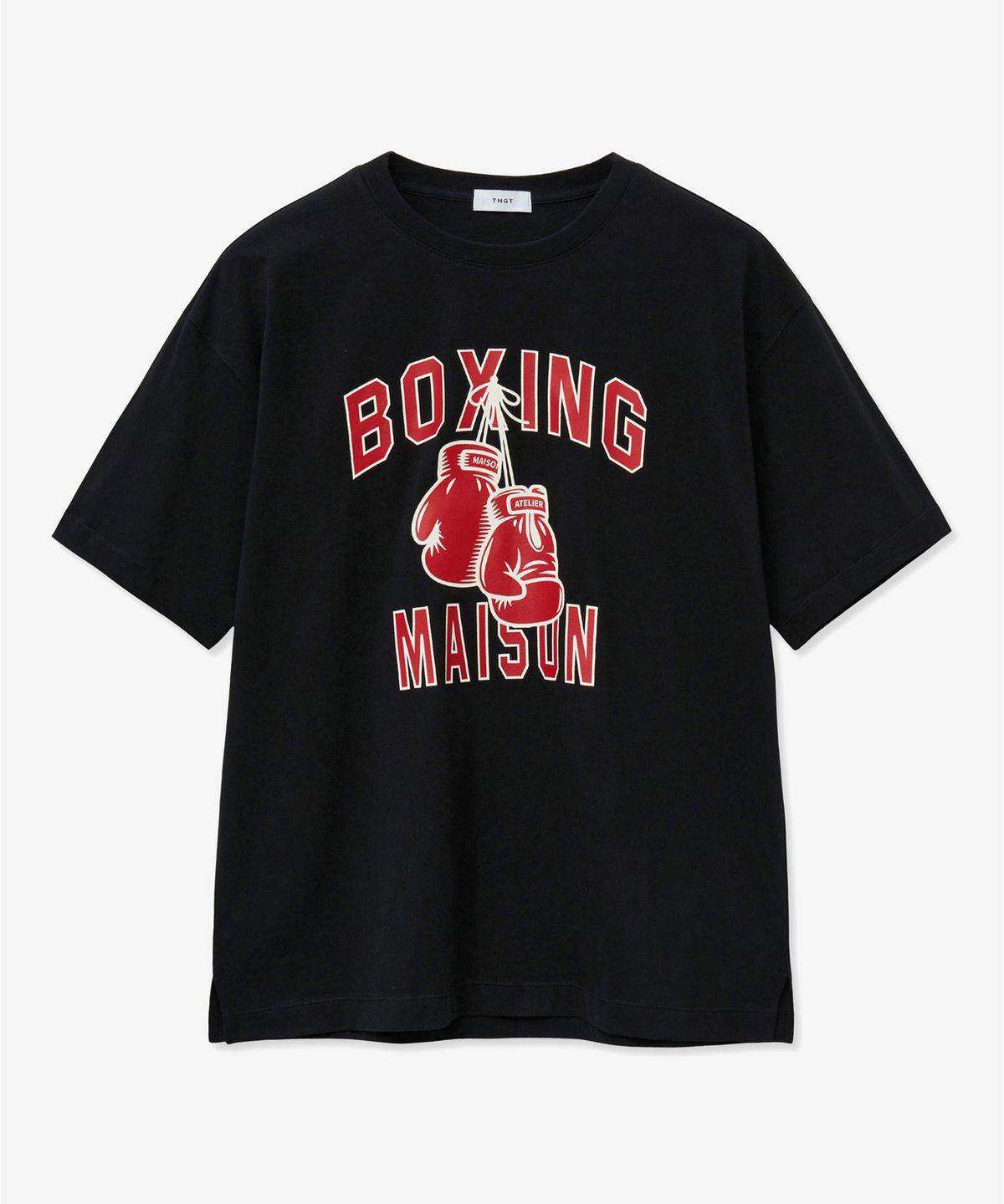 티엔지티(TNGT) Boxing Graphic T-Shirt (Black) TNTS5E210BK