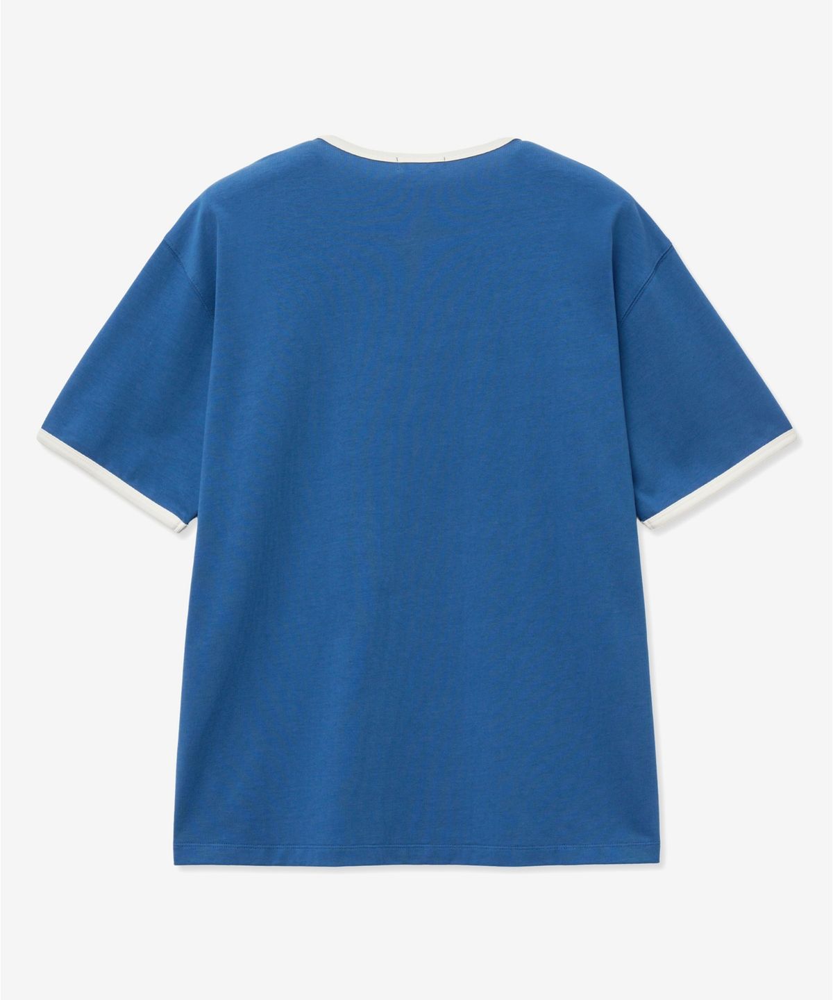 티엔지티(TNGT) Maison Logo Ringer T-Shirt (Blue) TNTS5E212B2