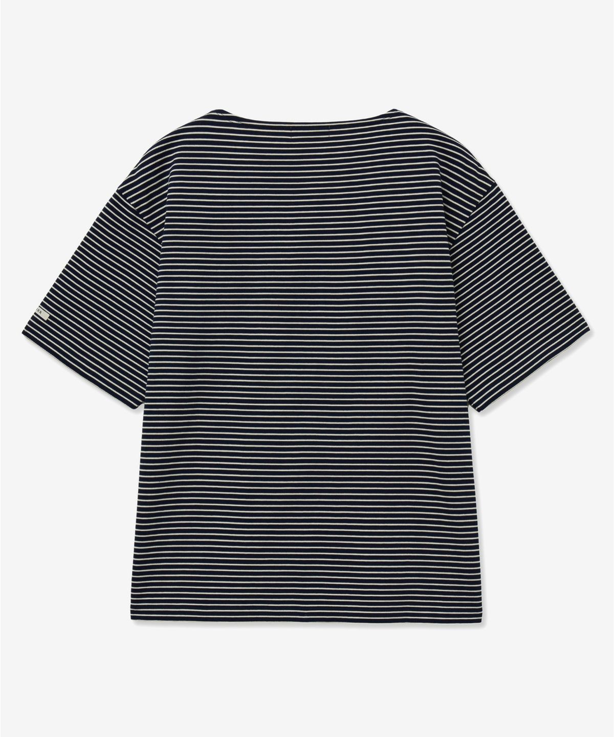 티엔지티(TNGT) Stripe Boat Neck T-Shirt (Navy) TNTS5E213N2