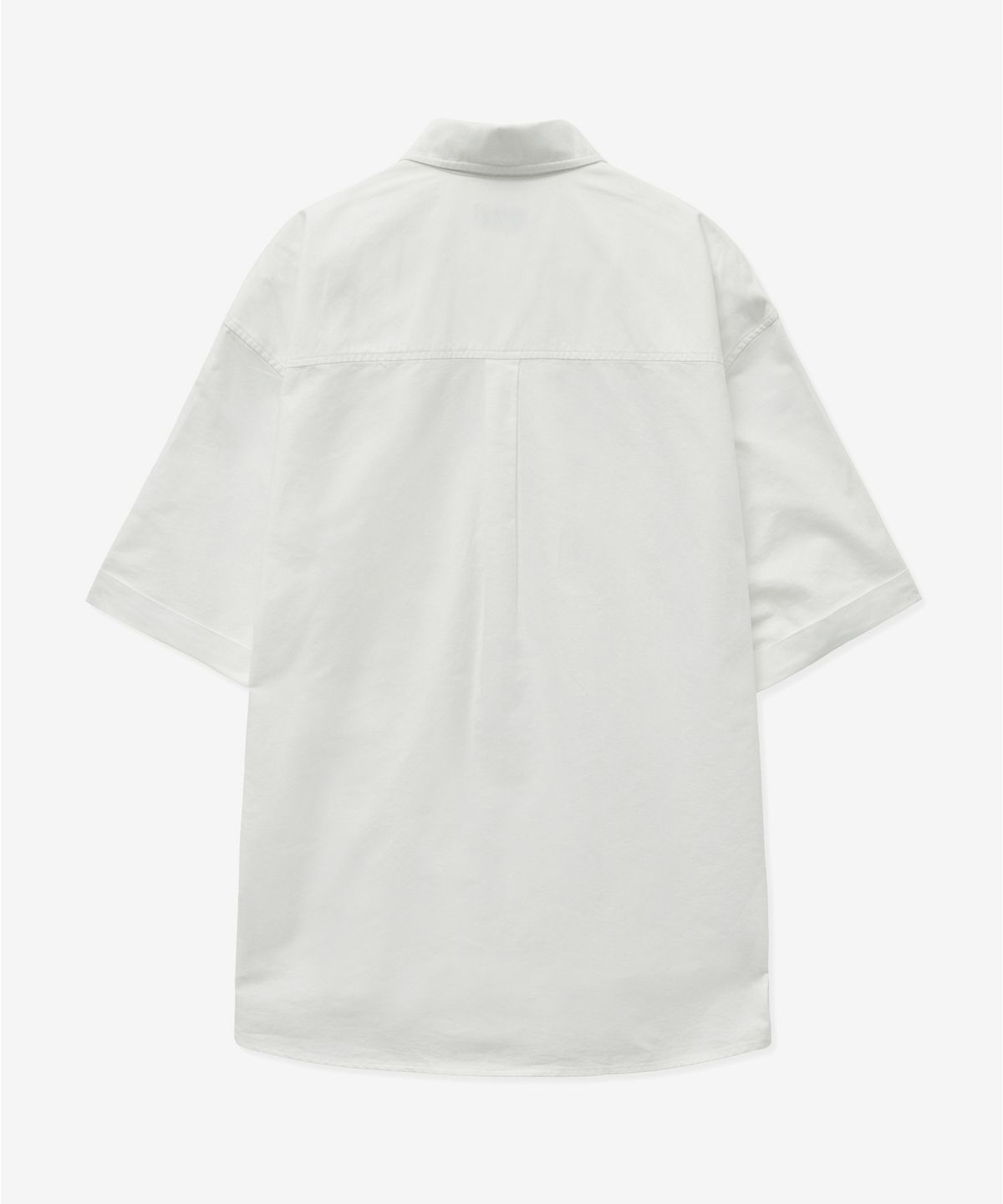 티엔지티(TNGT) Oxford Half-Sleeves Shirt (White) TNSH5E205WT