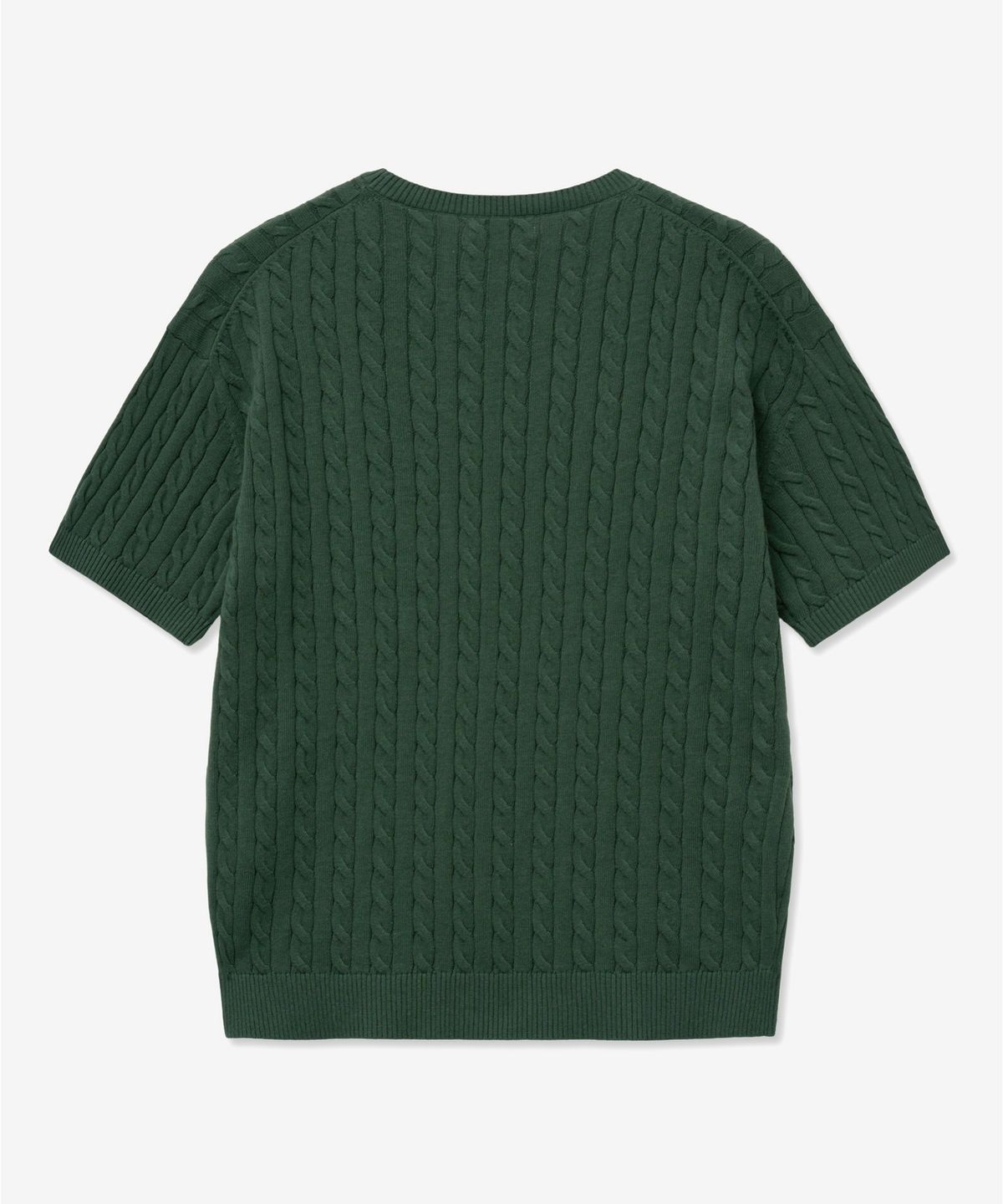 티엔지티(TNGT) Essential Cable Knit Top (Green) TNSW5E204E2