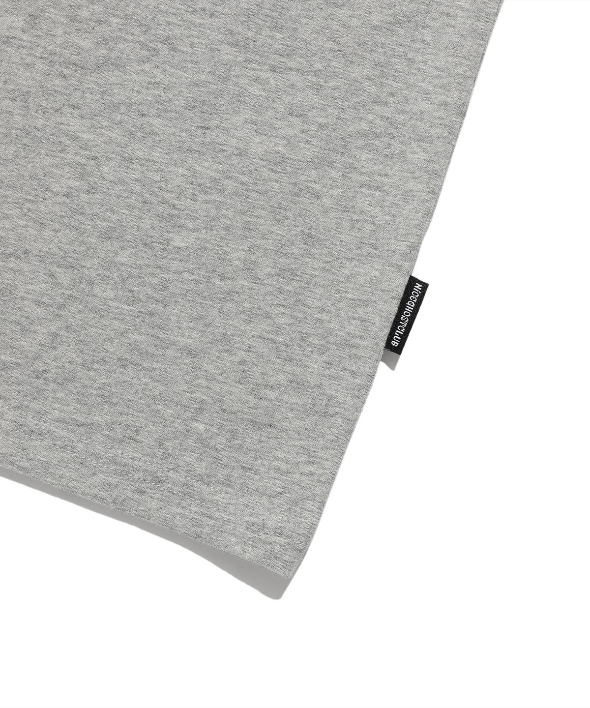 나이스고스트클럽(NICEGHOSTCLUB) MOVING SYMBOL TEE_GREY(NG2EMUT522A)
